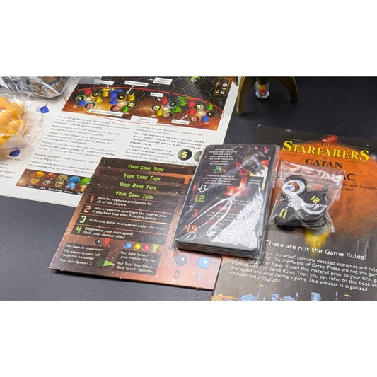 Starfarers of Catan 2000 Mayfair/Kosmos Complete Board Game Space Catan