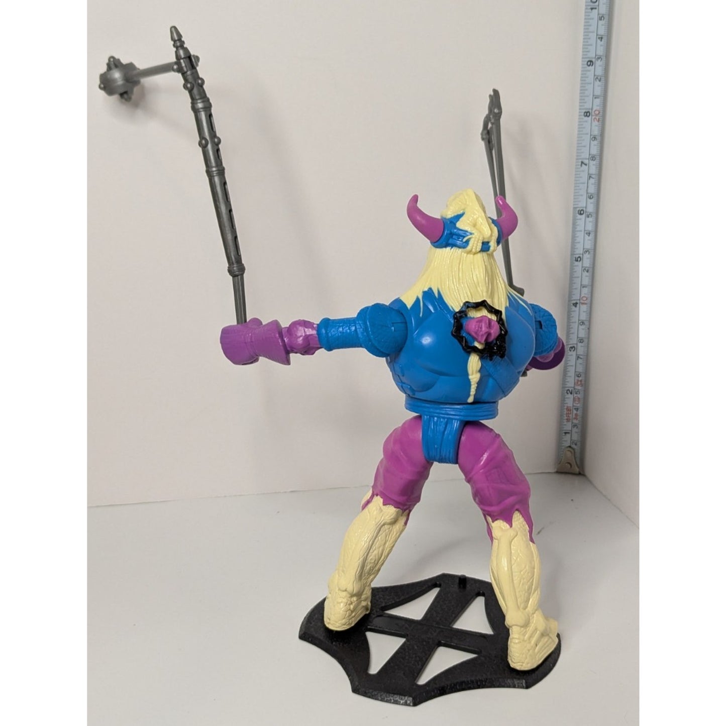 Vintage 90s Complete Conan The Adventurer 7" Skulkur Action Figure Skeleton Hasbro