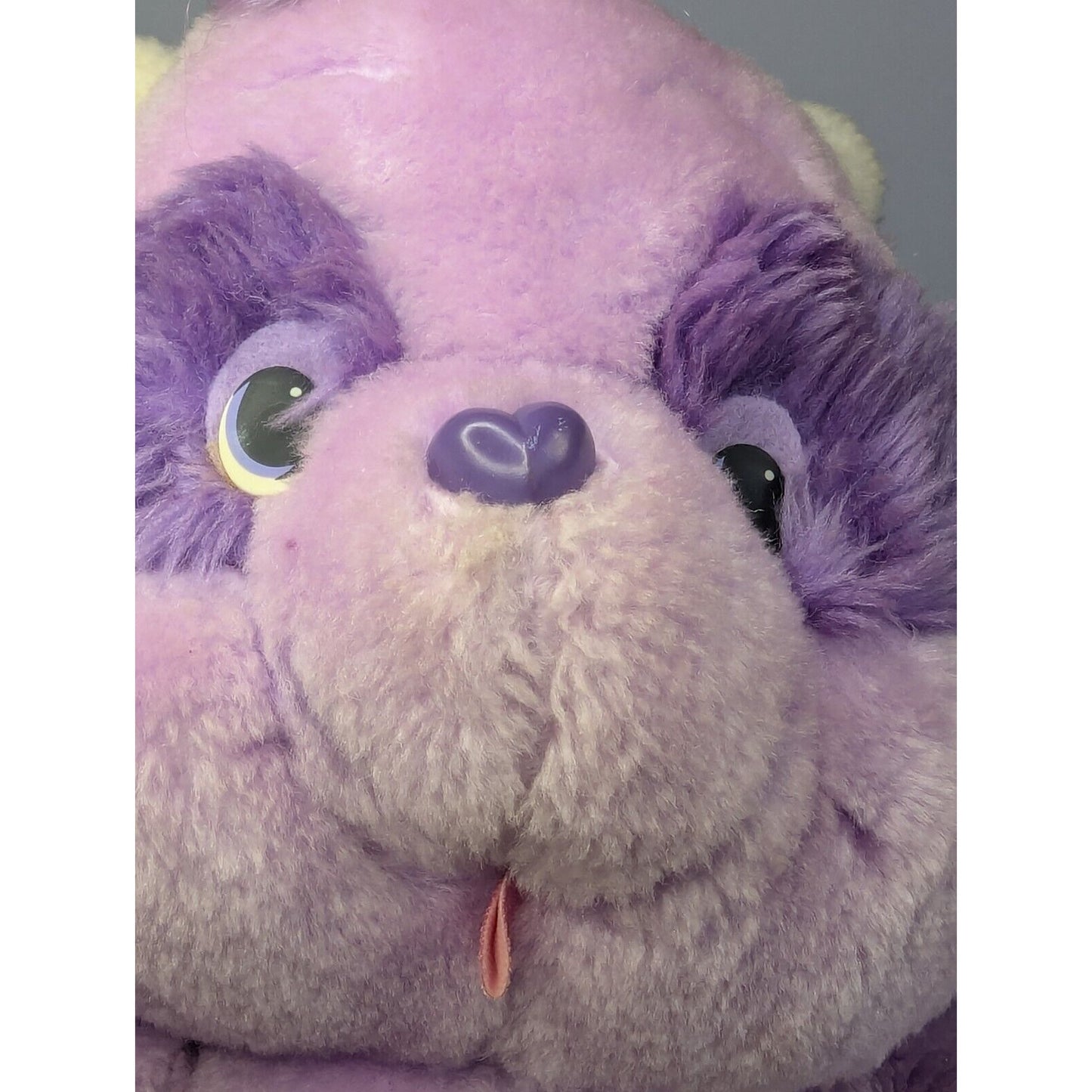 Vintage 1984 Kenner Bright Heart Raccoon Care Bear Cousins 13" Plush
