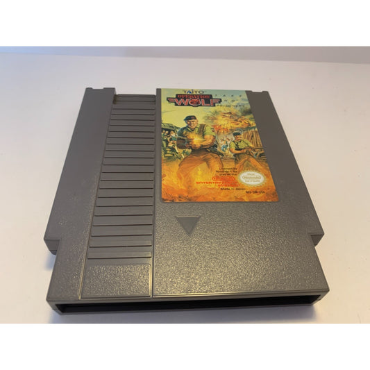 Operation Wolf, Take No Prisoners Nintendo Entertainment System Game NES Tested