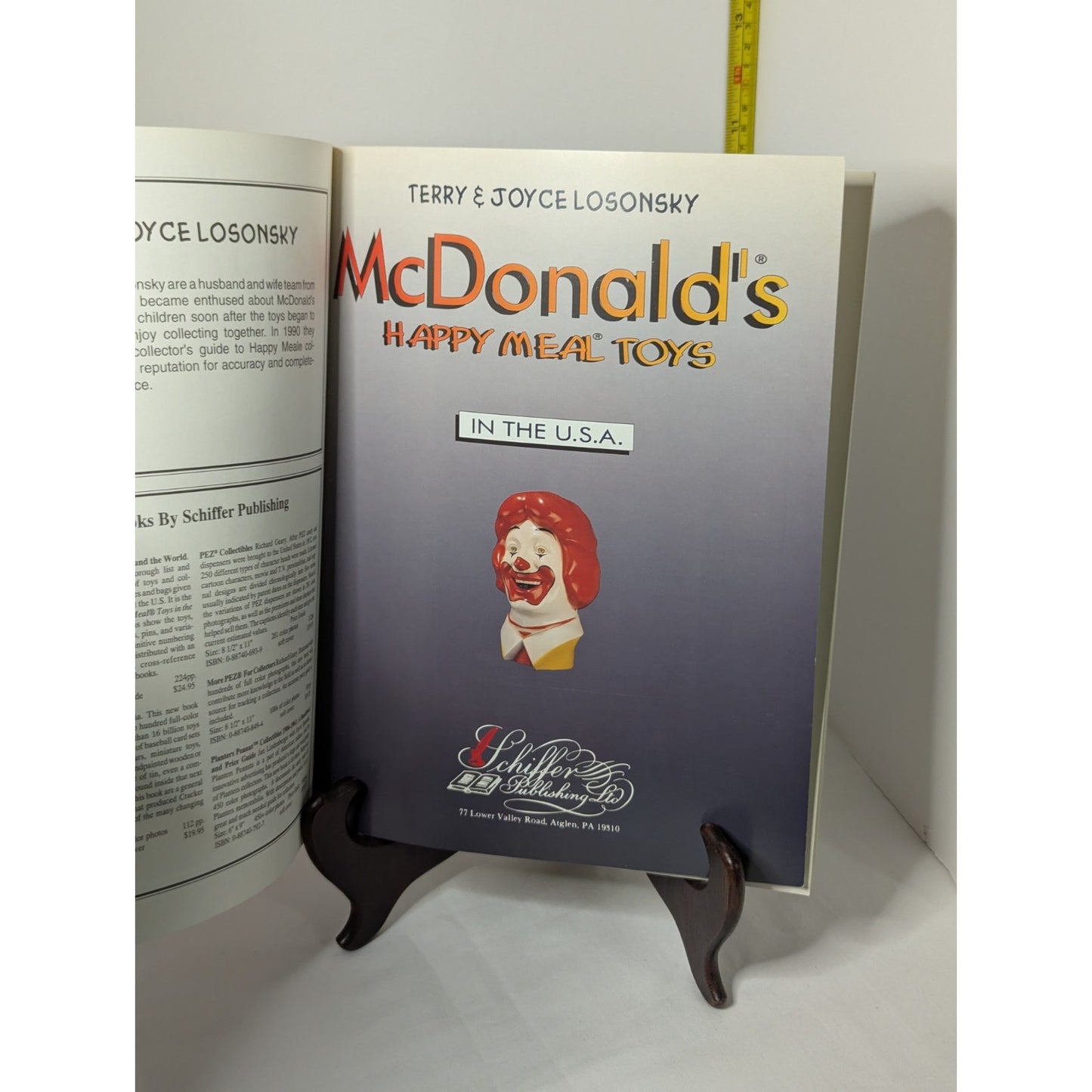 Vintage McDonald's Happy Meal Toys 90s In The USA Collectors Book Terry & Joyce