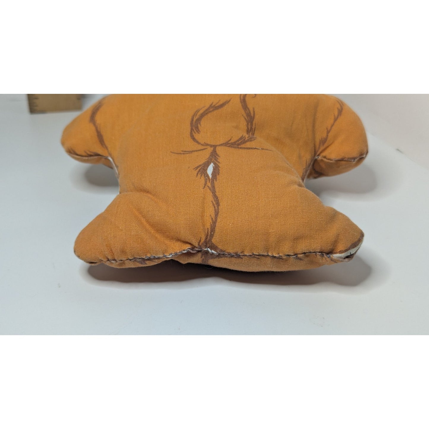 Vintage Tender Heart Stuffed 11" Hand Made Carebear Plush Pillow