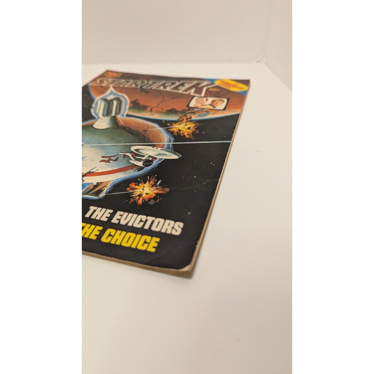 Lot of 2 Vintage 1976 Whitman Dynabrite Star Trek Comics