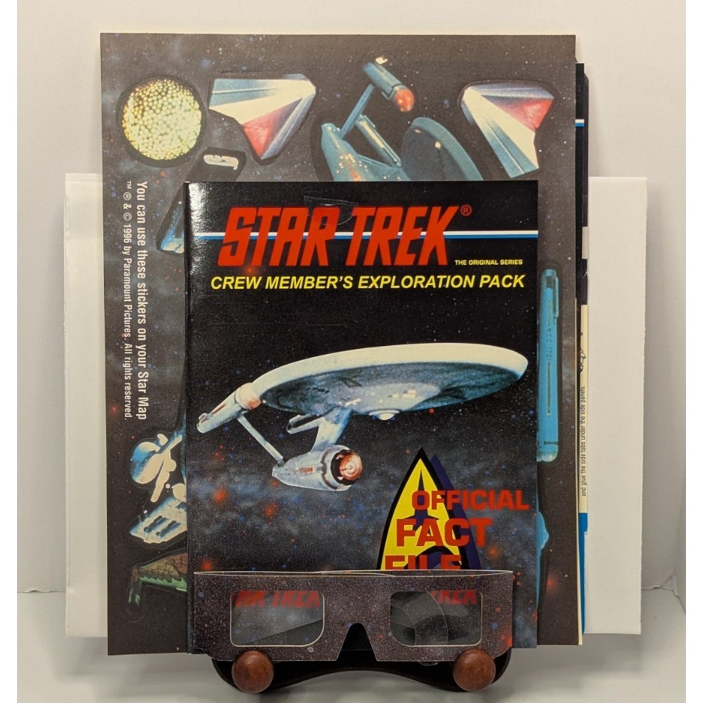 Unpunched 1996 F.A.O. Schwarz Star Trek Original Series Crew Members Exploration Pack
