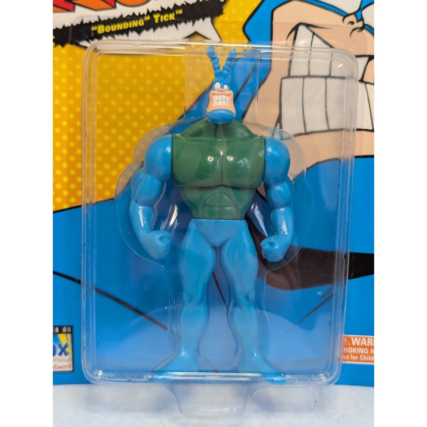 Vintage 1994 The Tick 6 " Bounding Tick Death Hug Dean Action Figure NEW!