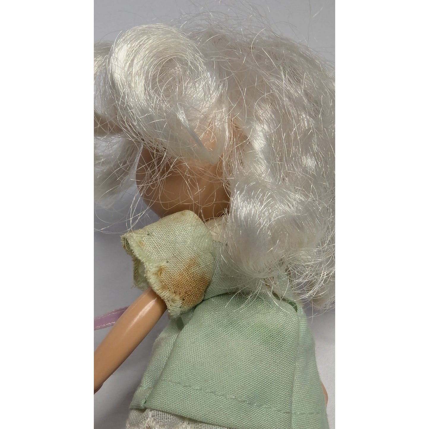 Vintage 1983 Strawberry Shortcake Angel Cake w/ Pet Soufflé Skunk Kenner