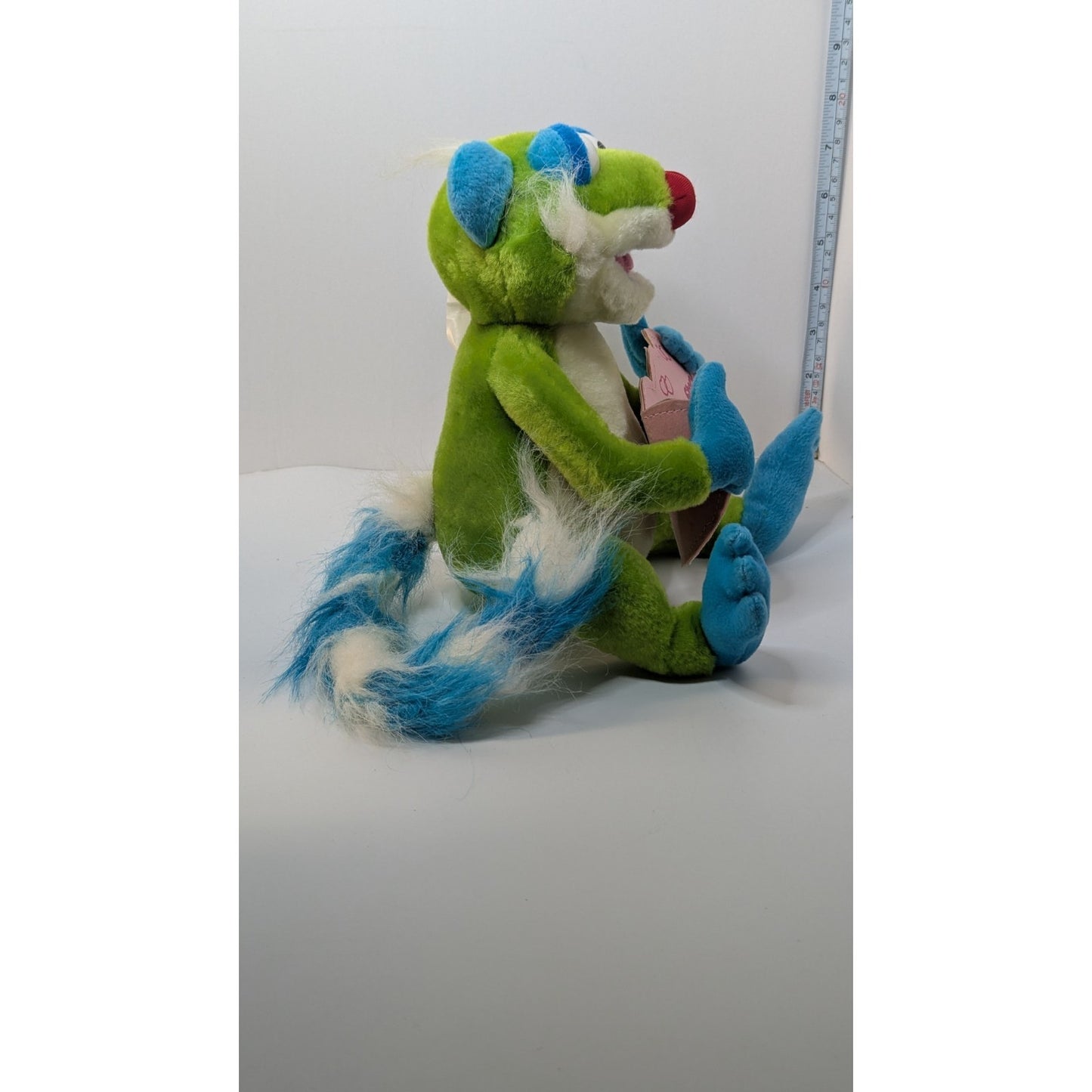 Vintage Bear & The Big Blue House Jim Henson Treelo Love Story 8" Plush