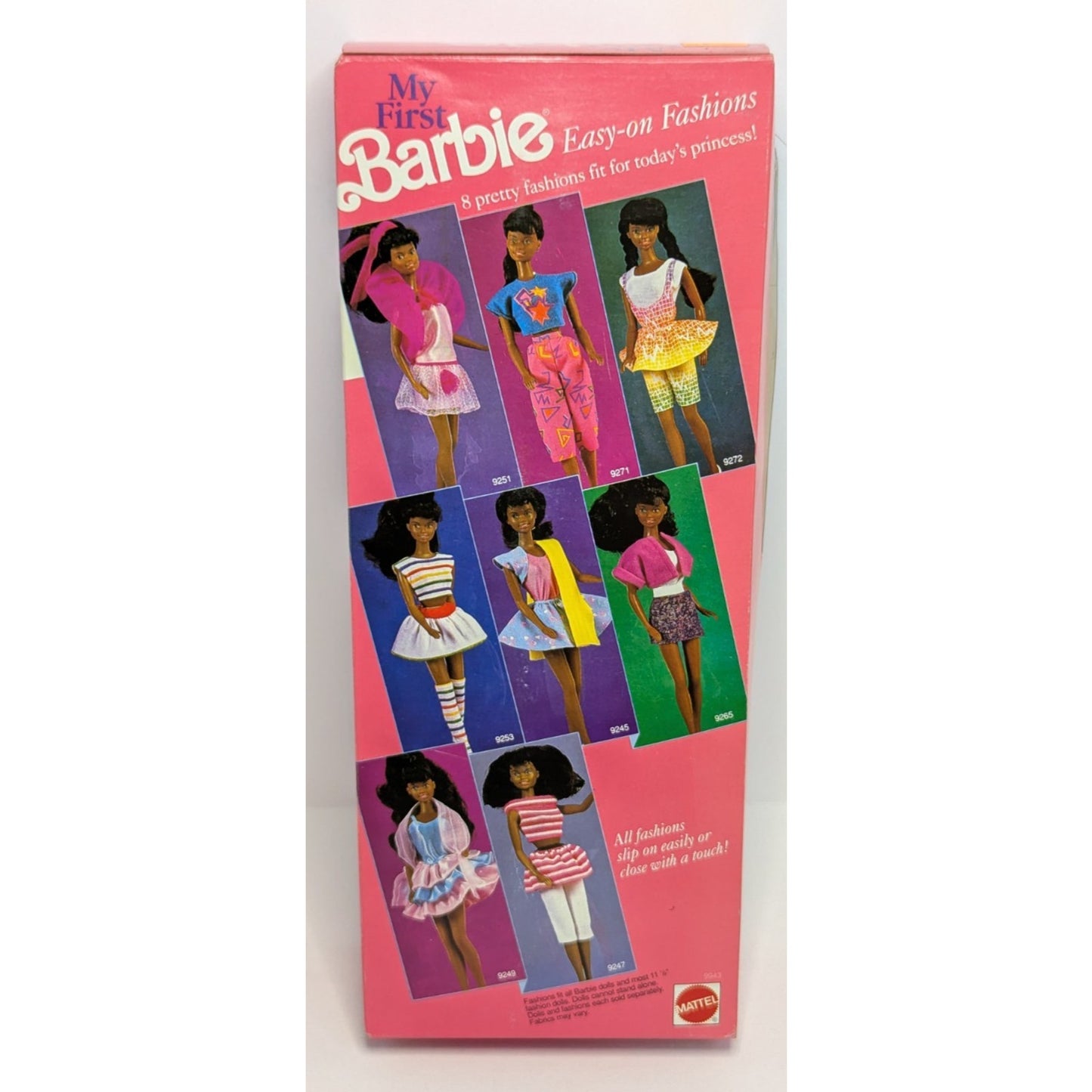 Vintage 1989 Mattel My First Barbie #9943 Princess So Easy To Dress Sealed