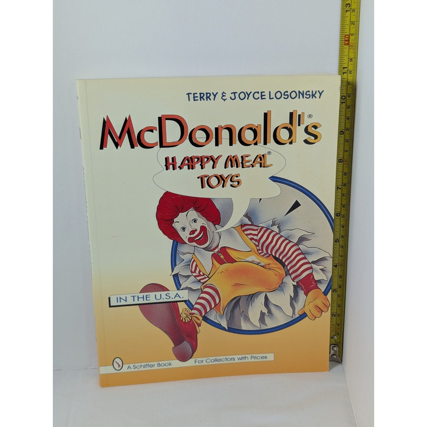 Vintage McDonald's Happy Meal Toys 90s In The USA Collectors Book Terry & Joyce