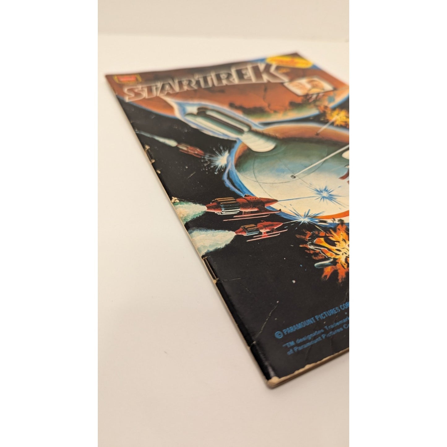 Lot of 2 Vintage 1976 Whitman Dynabrite Star Trek Comics