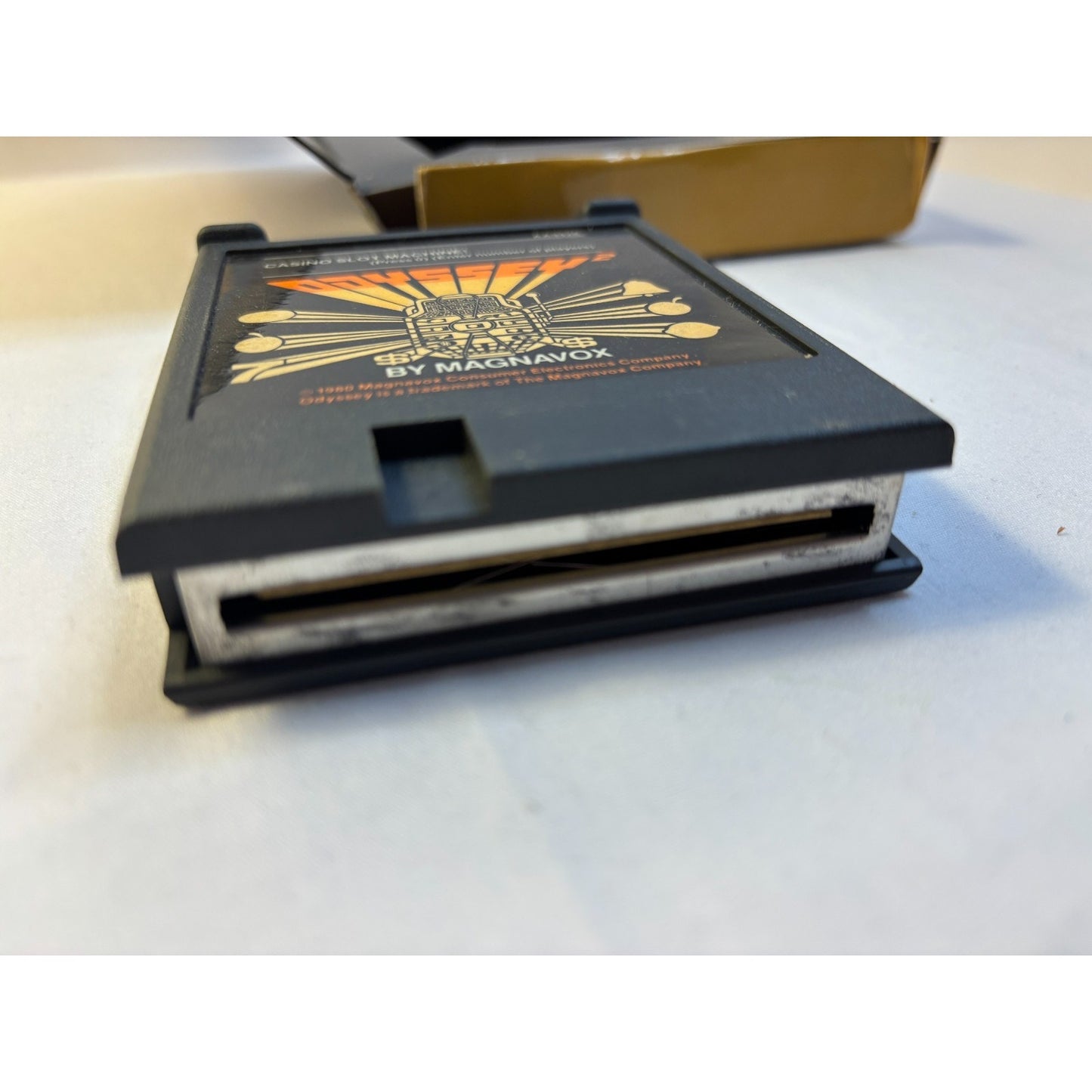 MAGNAVOX Odyssey 2 CASINO SLOT MACHINE! Video Game Cartridge in Box Tested