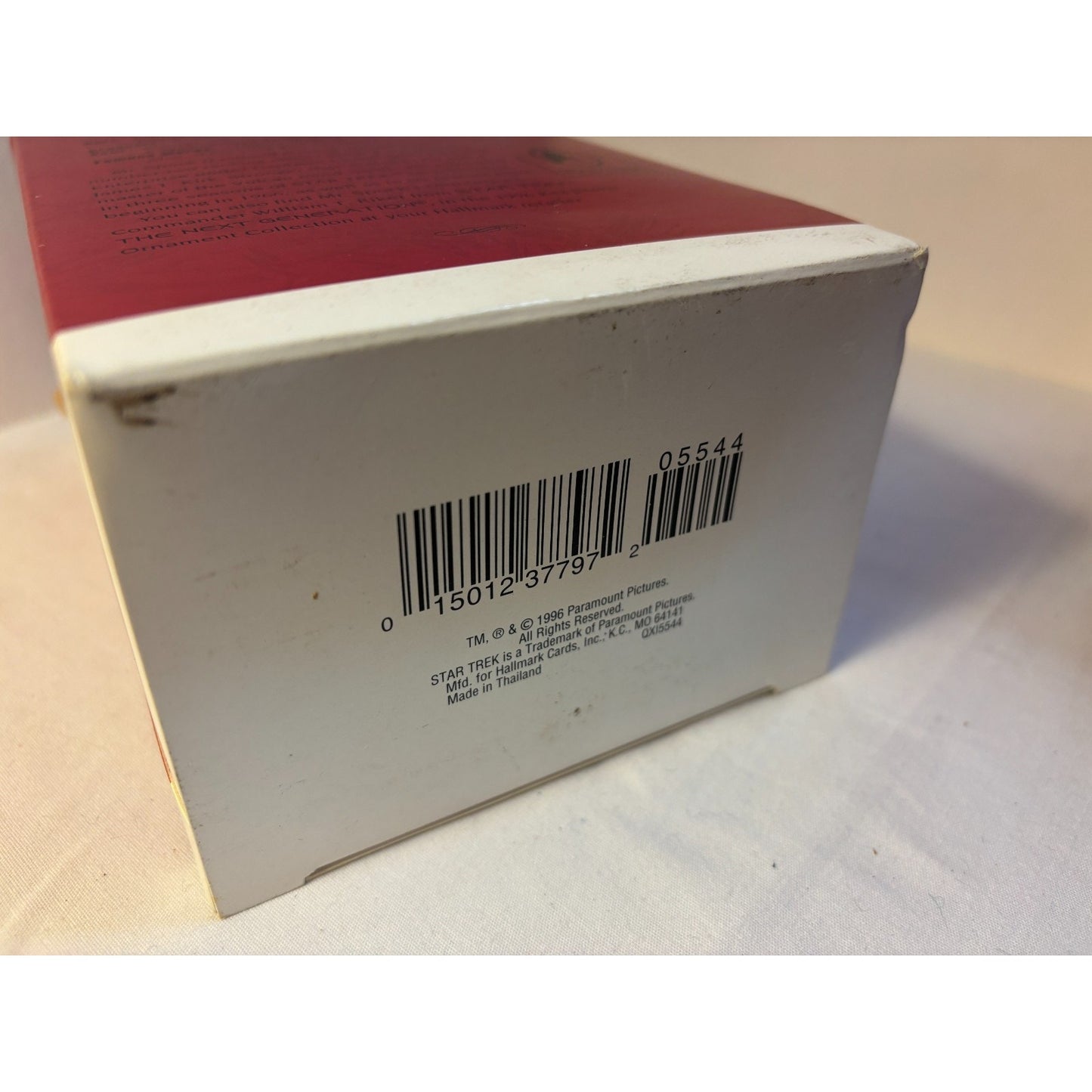 Vintage Hallmark Keepsake Christmas Ornament Star Trek Series Mr Spock 1996 Open