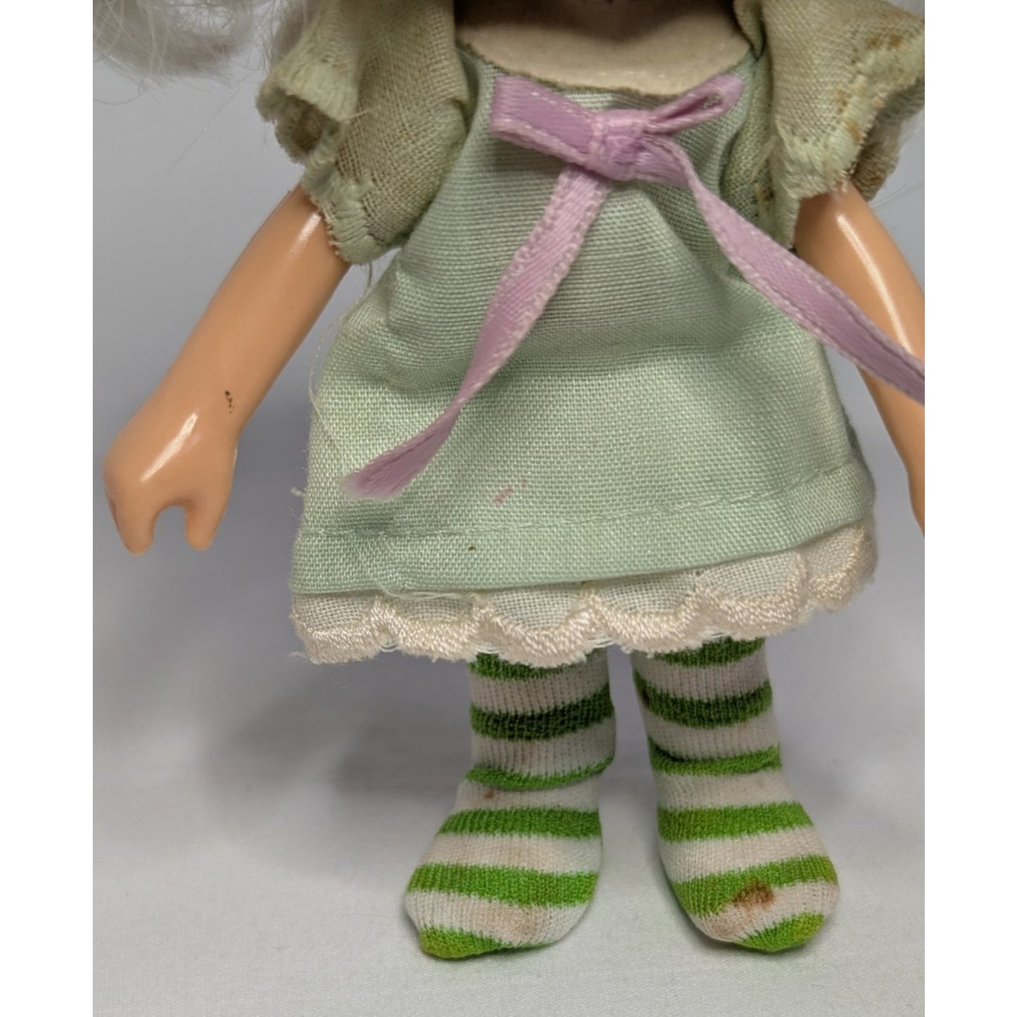Vintage 1983 Strawberry Shortcake Angel Cake w/ Pet Soufflé Skunk Kenner