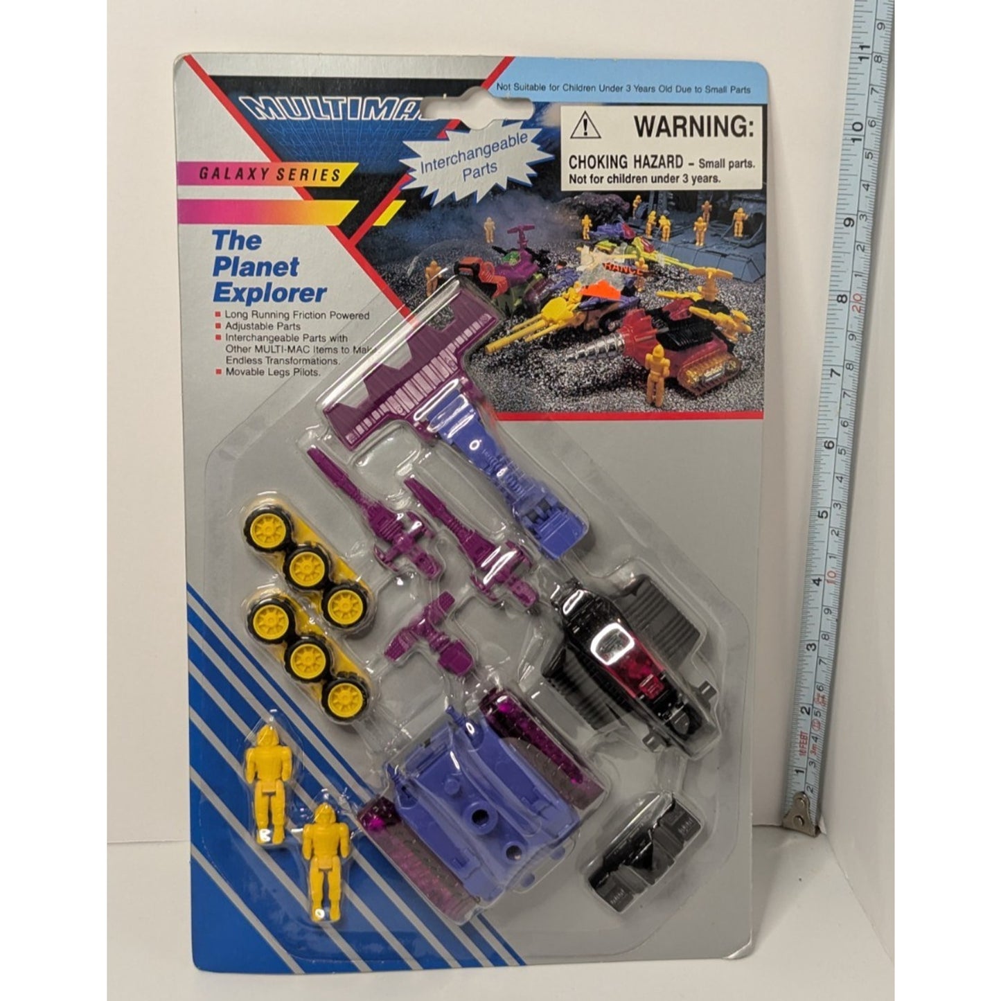 Vintage 80s Multimac Galaxy Series The Planet Explorer Power Shovel Silverlit