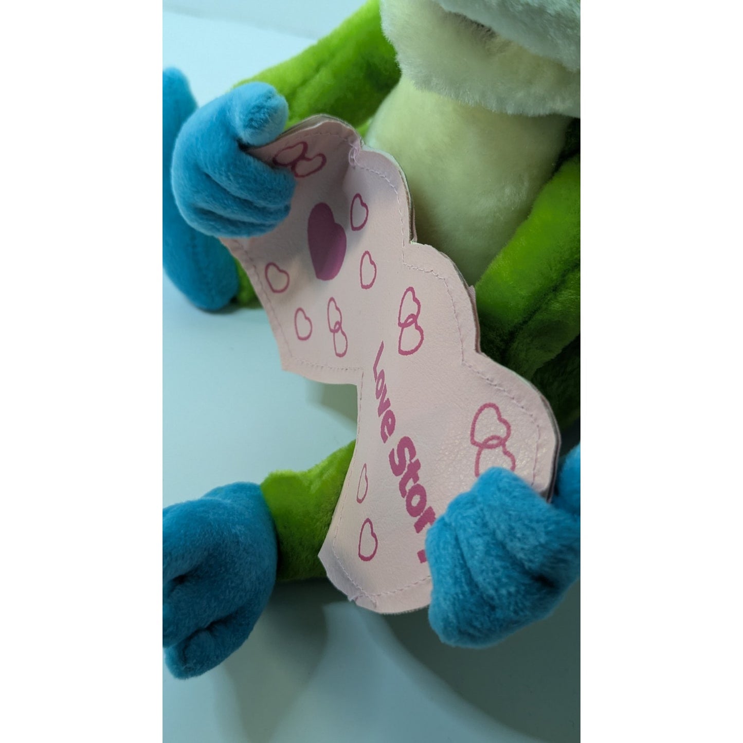 Vintage Bear & The Big Blue House Jim Henson Treelo Love Story 8" Plush