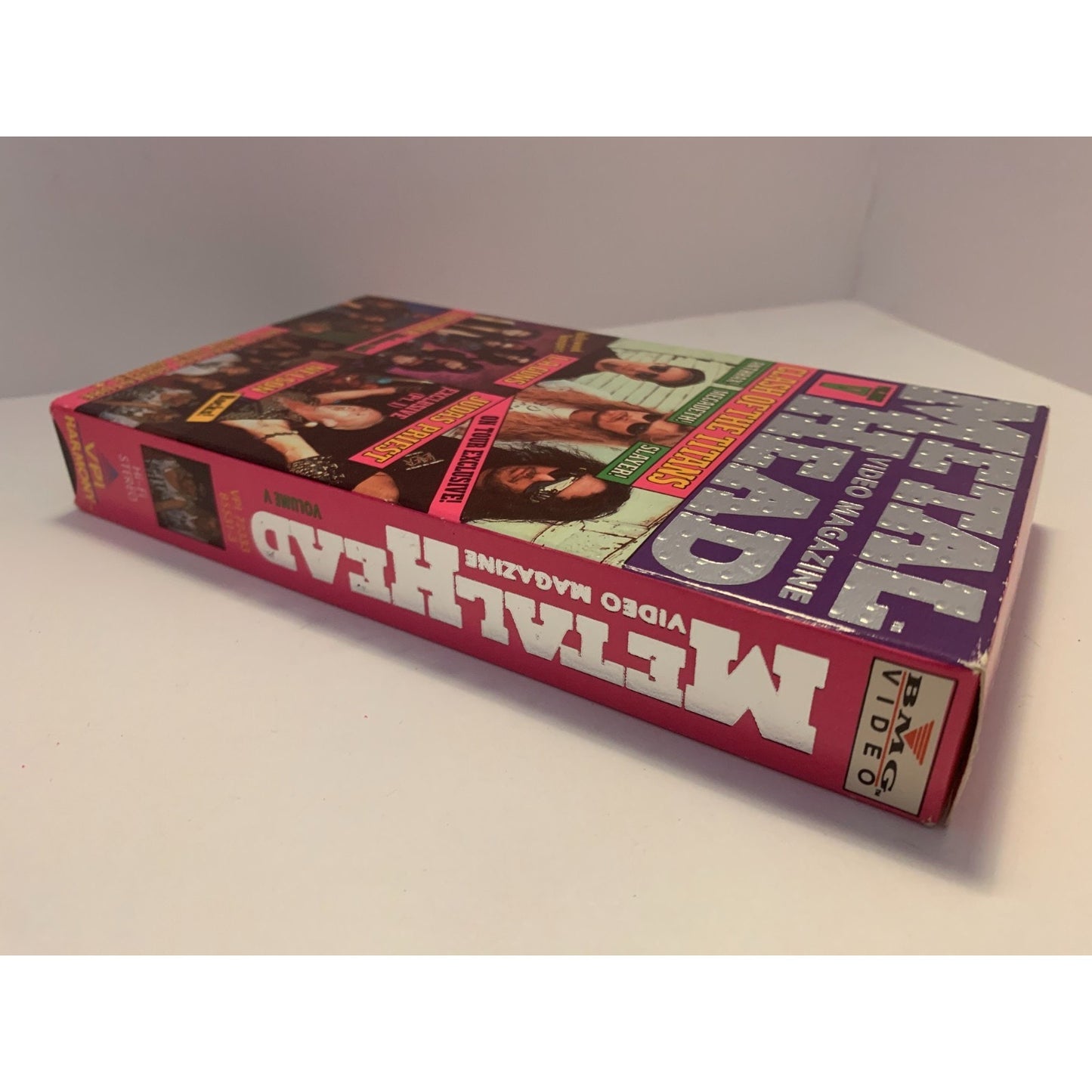 Metalhead 5 VHS Video Magazine LA Guns Nelson Judas Priest Megadeth Trixter 1991