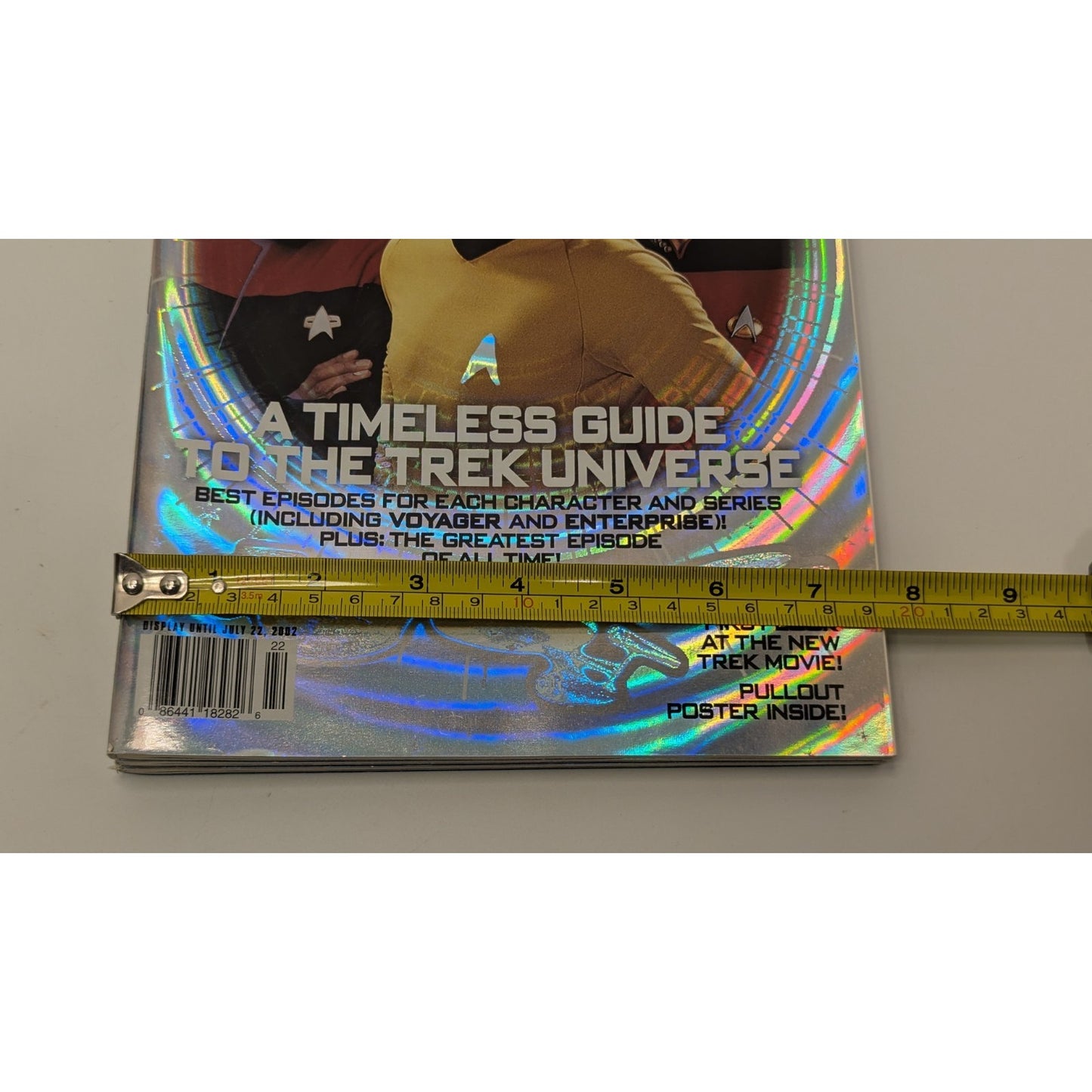 Three Star Trek 35th Tribute TV Guide Timeless Guide to the Trek Universe