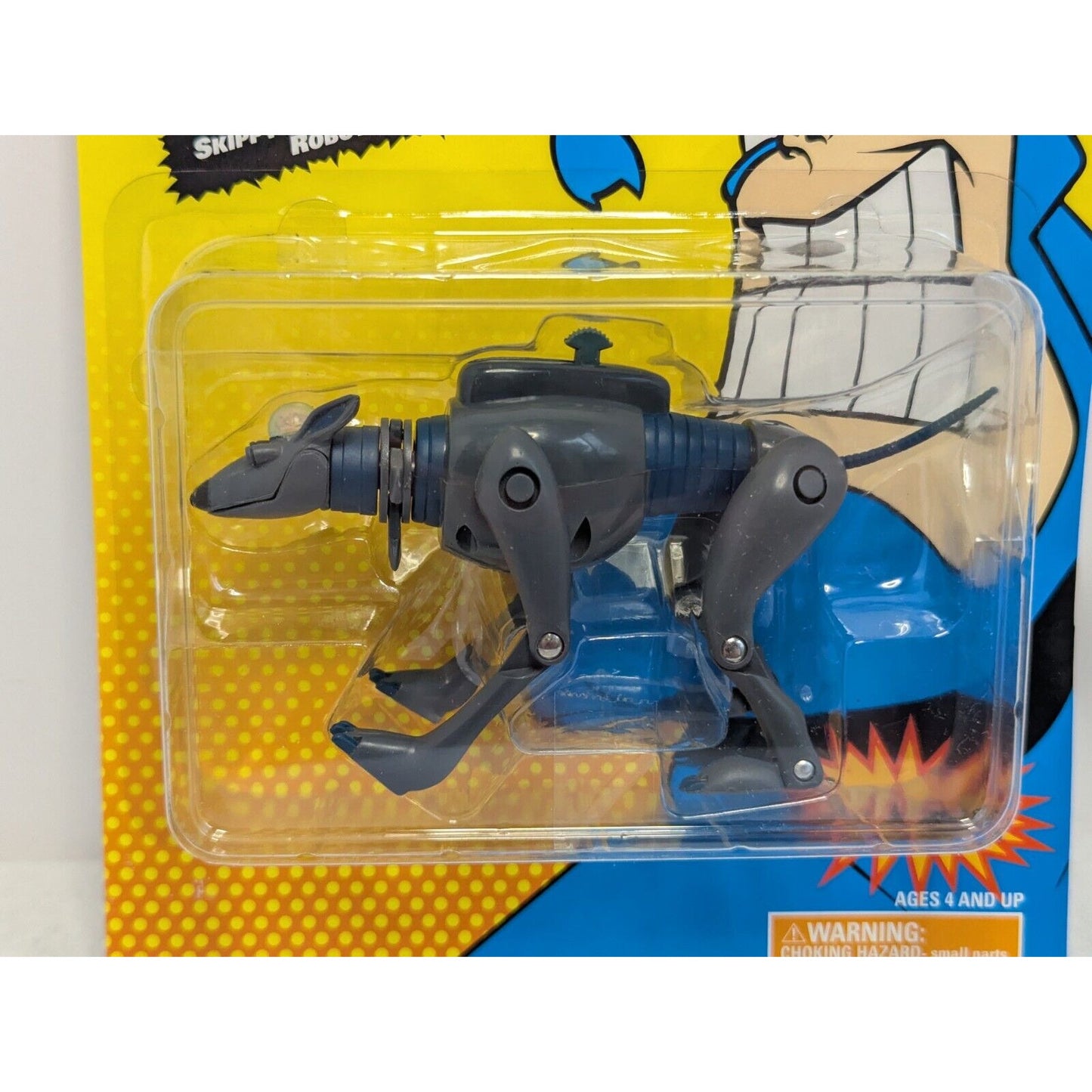 Vintage 1994 "Skippy Propellerized Robot Dog" Action Figure The Tick Bandai