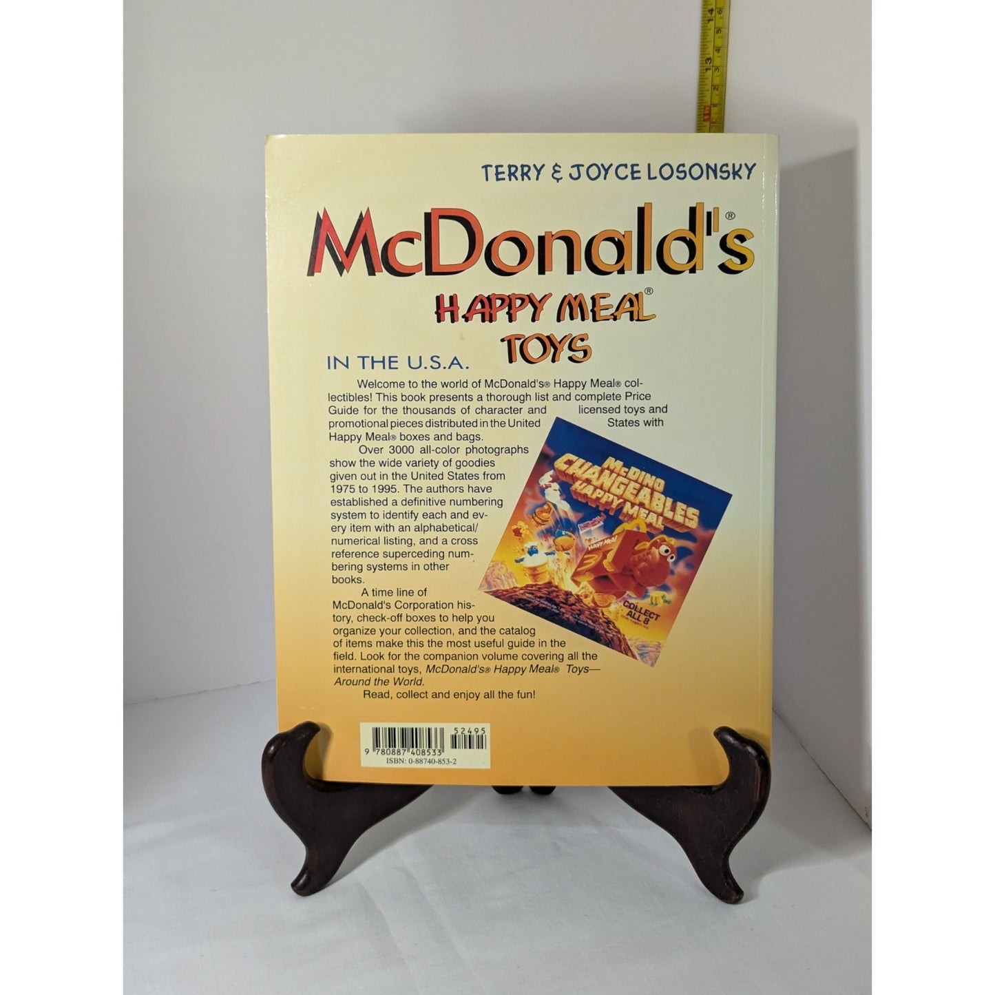 Vintage McDonald's Happy Meal Toys 90s In The USA Collectors Book Terry & Joyce