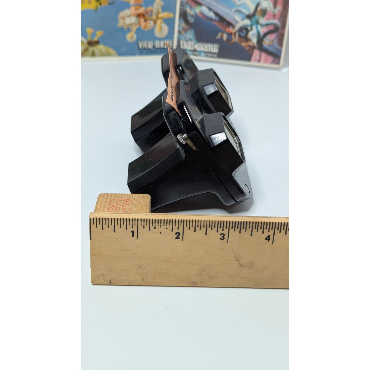 Vintage Sawyer Viewmaster Model C w/20,000 Leagues Flintstones Yogi Bear Reels