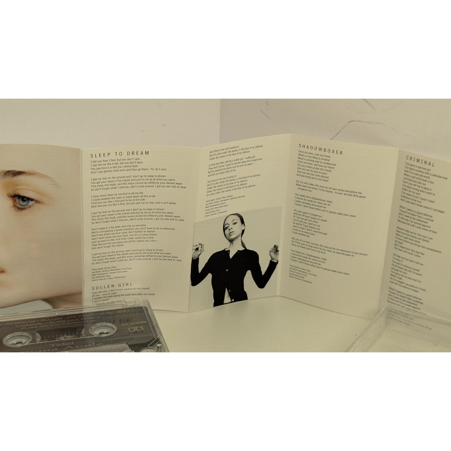Tidal by Fiona Apple Cassette Tape (1996) TESTED Sleep to Dream Criminal
