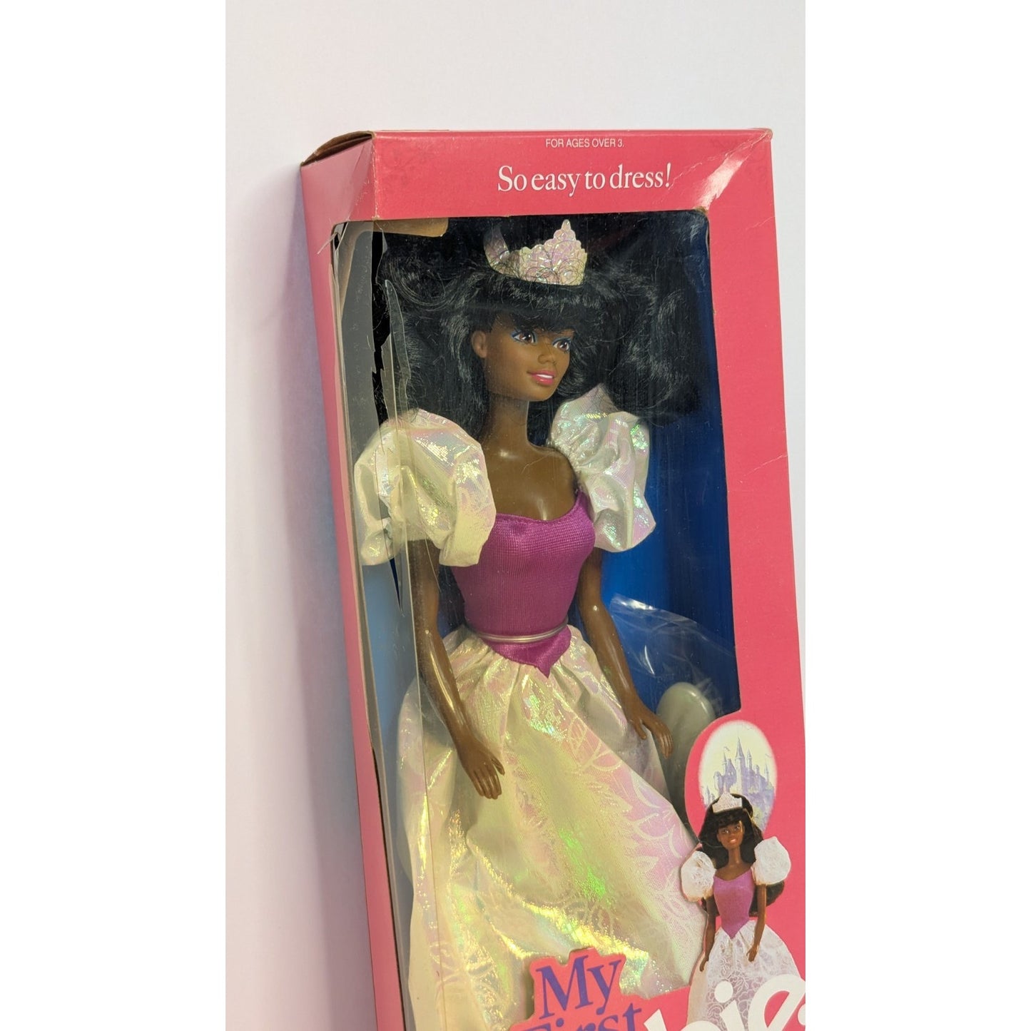 Vintage 1989 Mattel My First Barbie #9943 Princess So Easy To Dress Sealed
