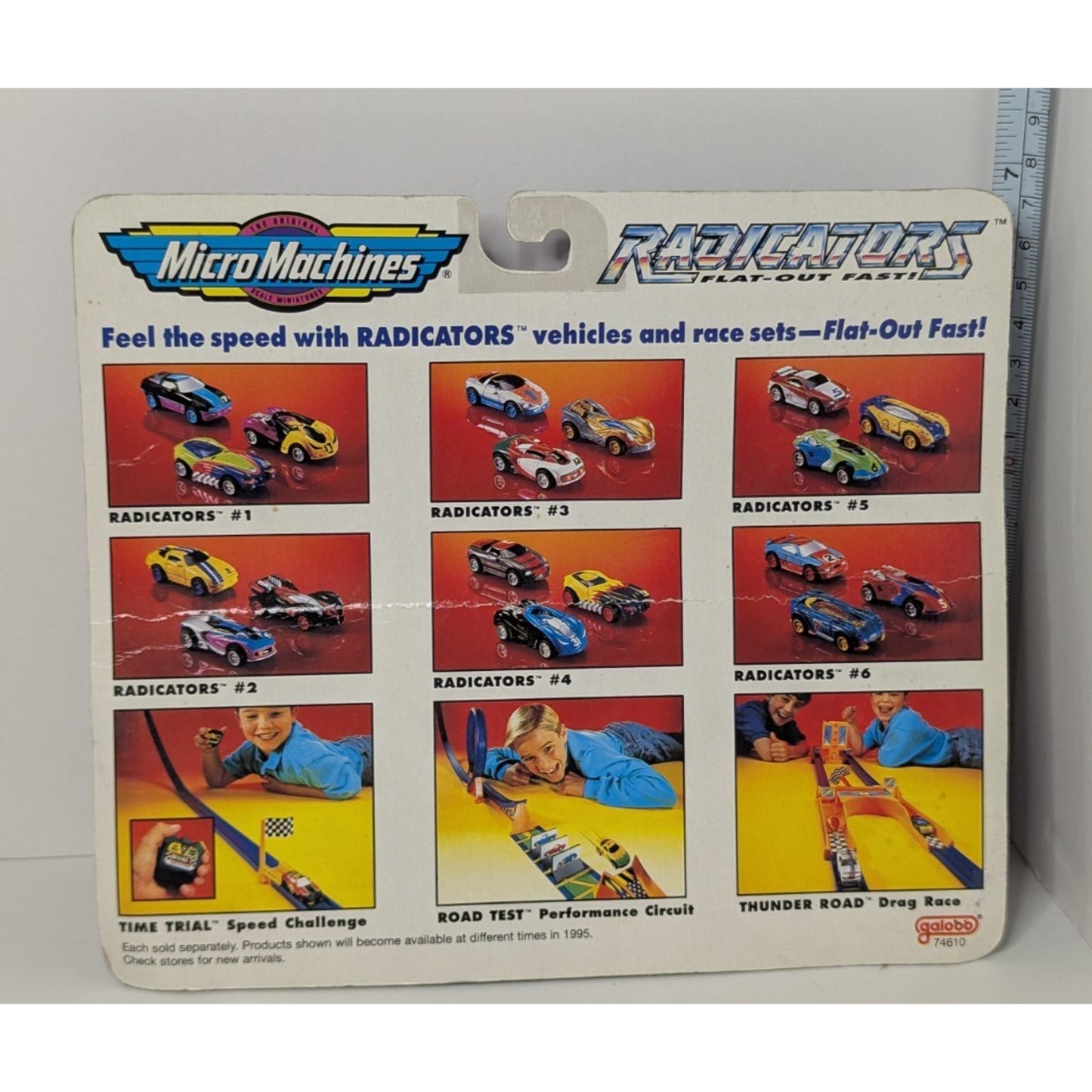 Vintage 1994 Micro Machines Radicators Collection #5 Galoob In Box