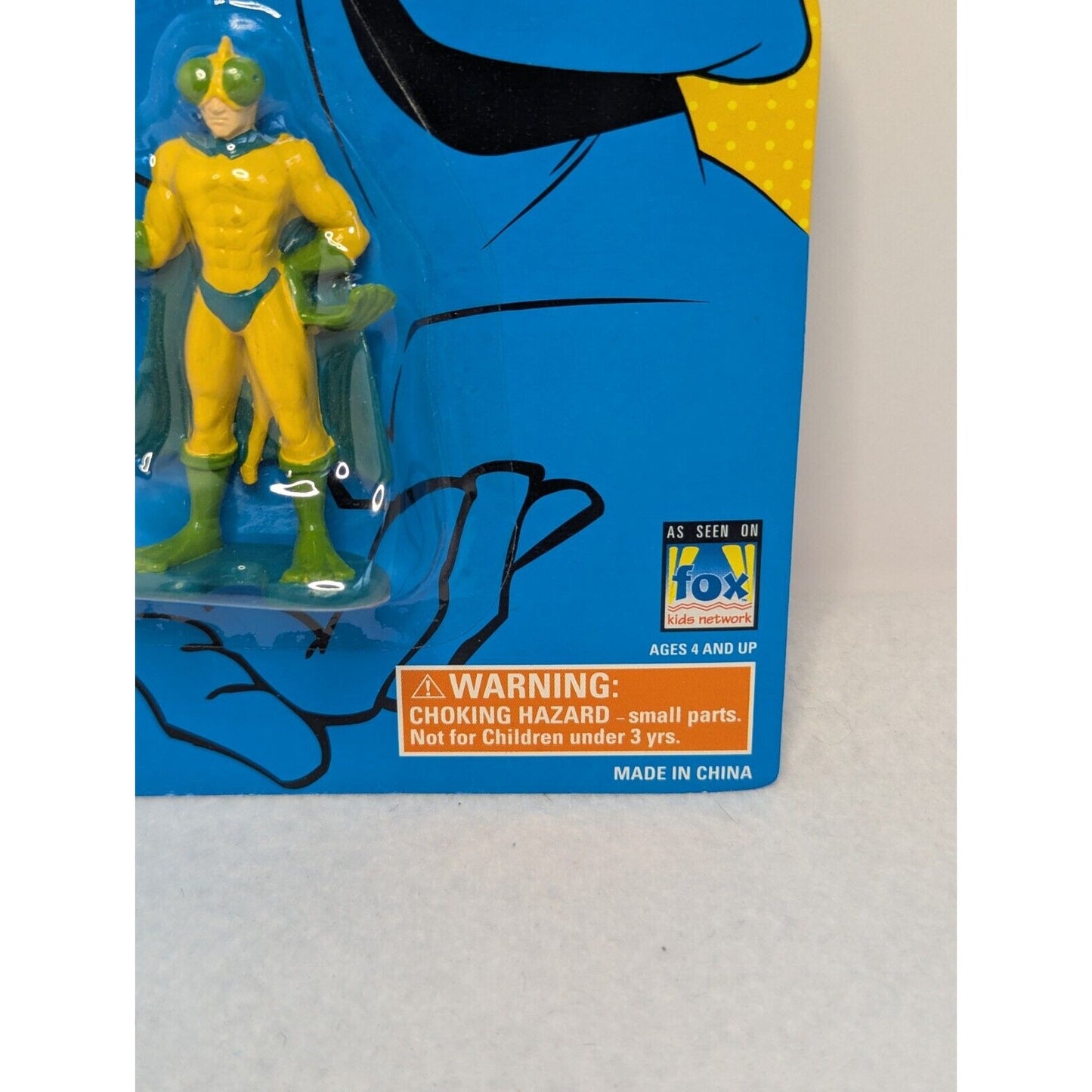Vintage The Tick Small Crusading Chameleon Collectible Figure Bandai 1994 Sealed