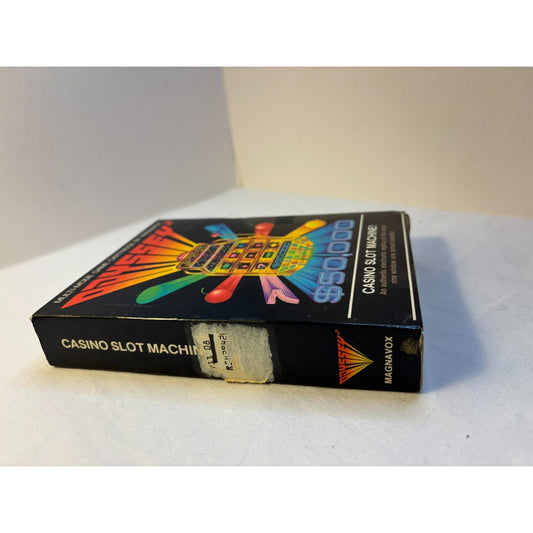 MAGNAVOX Odyssey 2 CASINO SLOT MACHINE! Video Game Cartridge in Box Tested