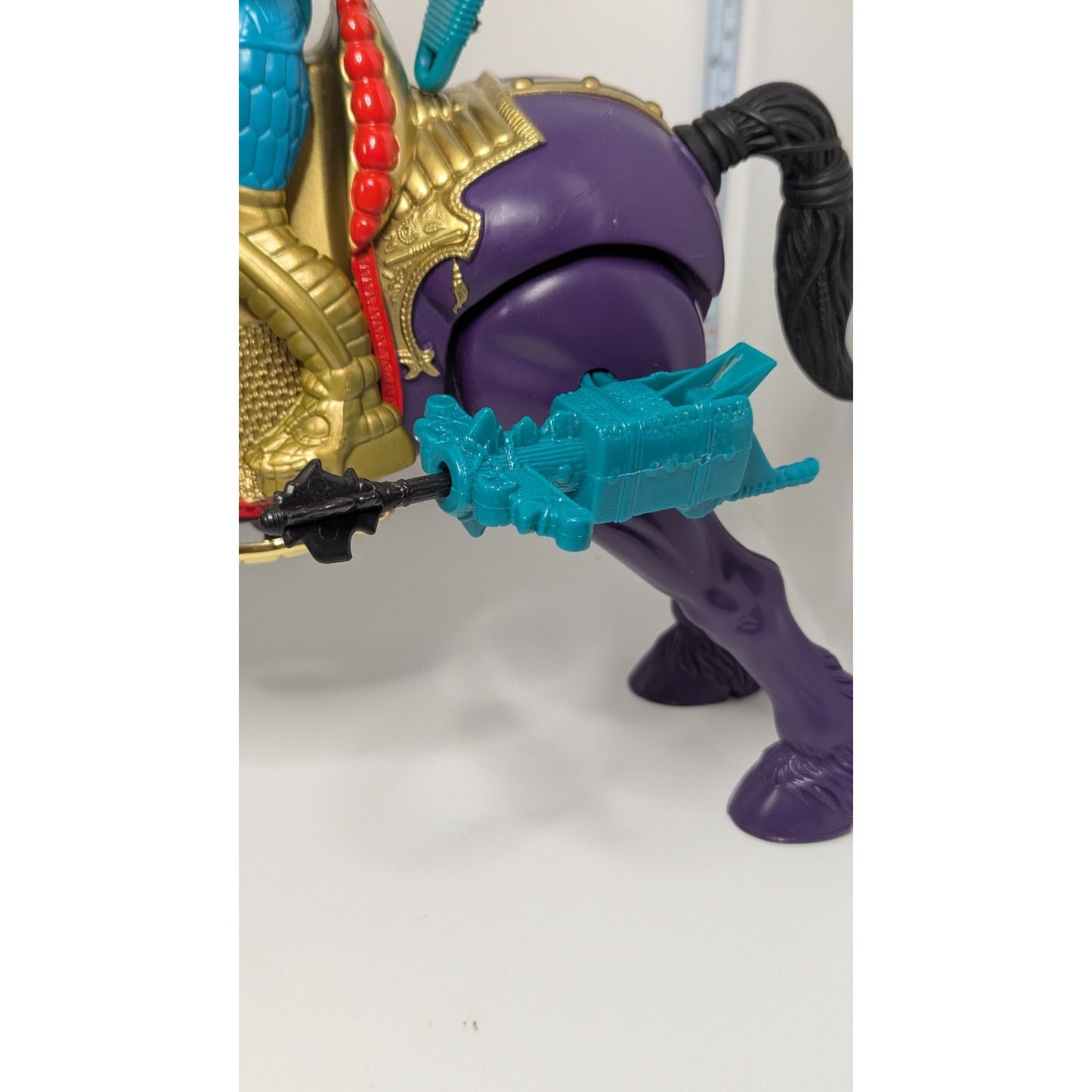 Vintage Conan The Adventurer Demon Hunter Battle Stallion w/Wrath Amon Figure
