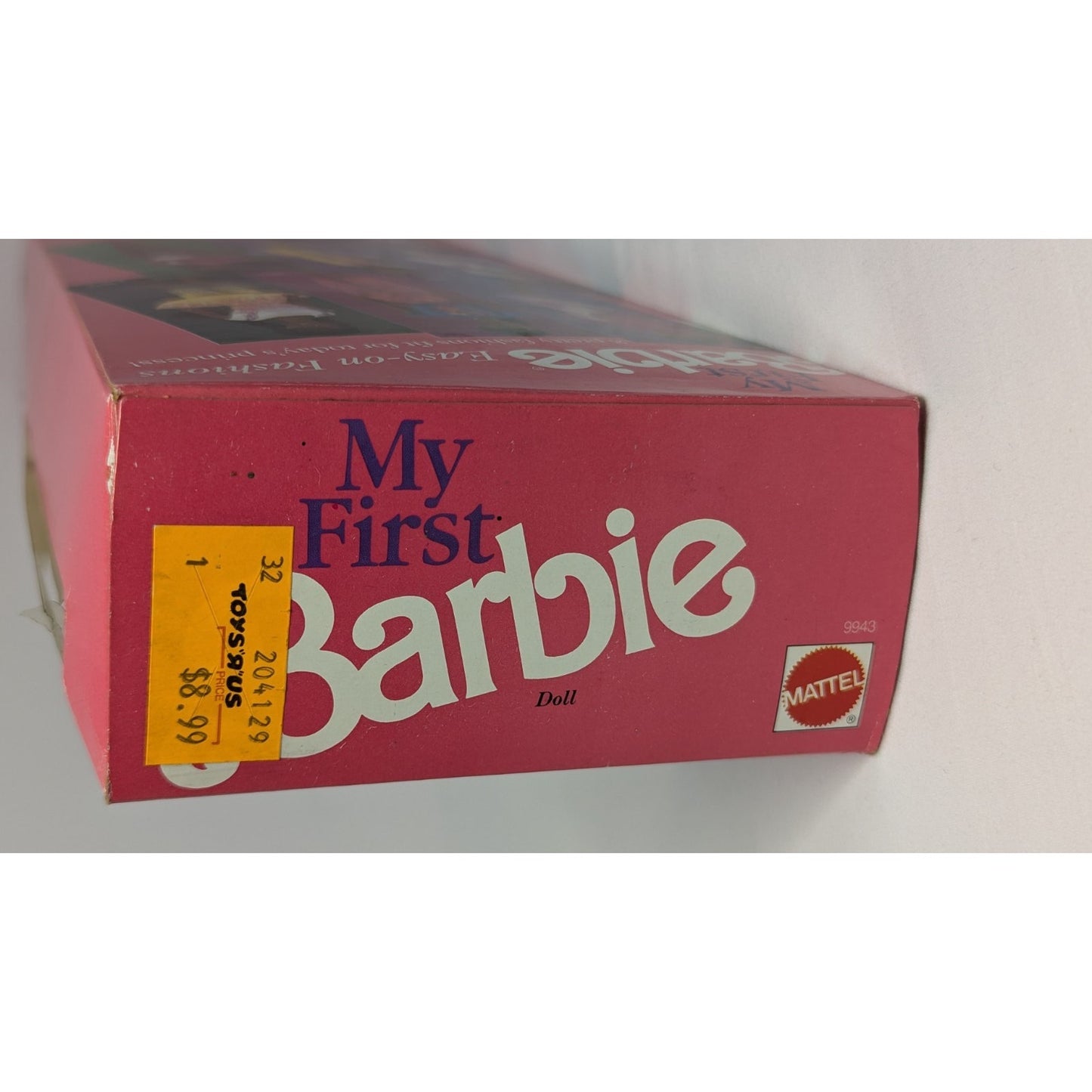 Vintage 1989 Mattel My First Barbie #9943 Princess So Easy To Dress Sealed