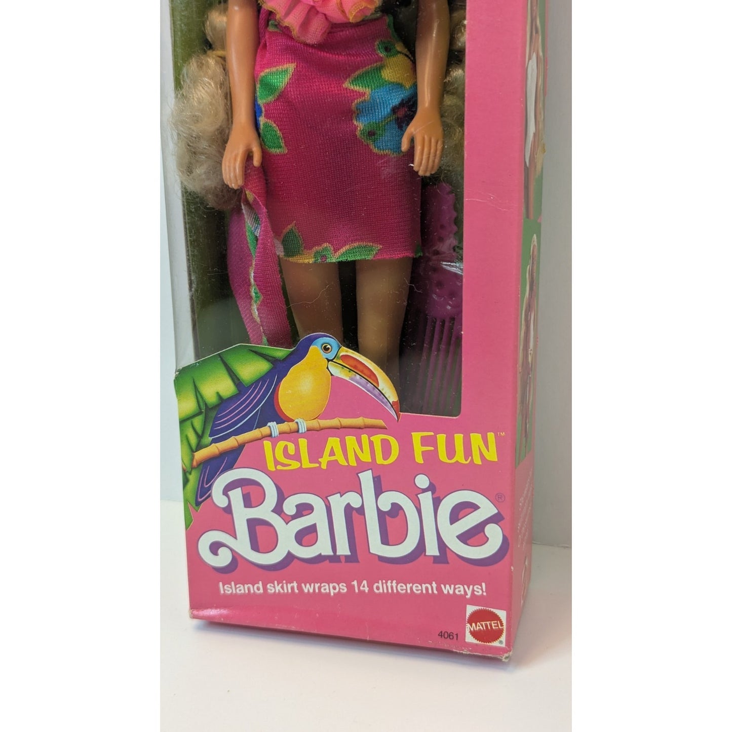 Sealed Vintage 1987 Island Fun Barbie Doll b #4061 Mattel Unopened Read