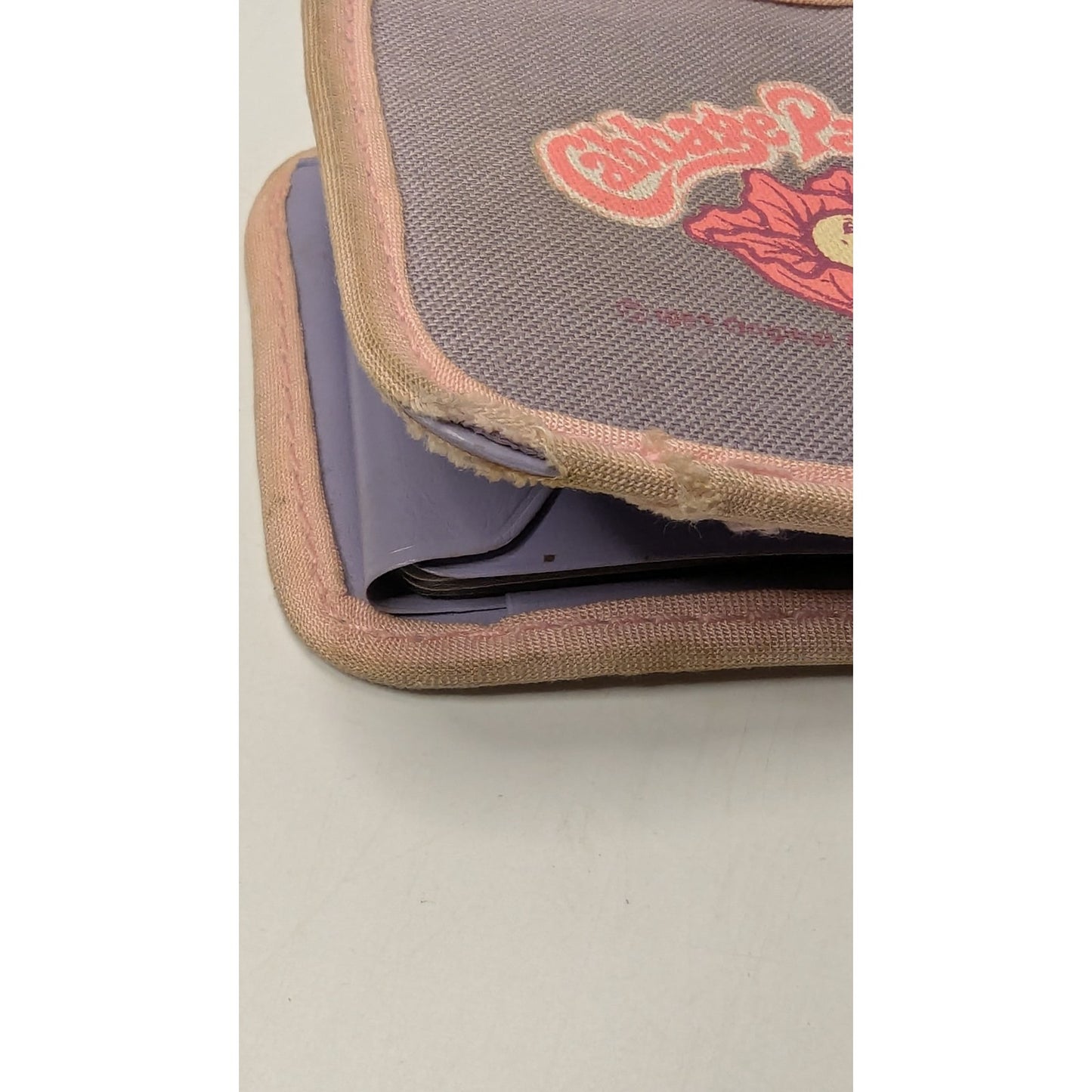 Vintage Cabbage Patch Kids Purple w/ Pink Trim Wallet 1983 Original Appalachian