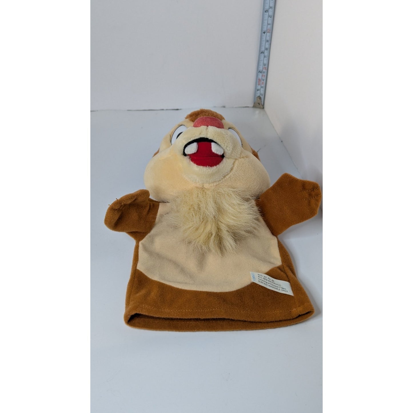 Vintage 1993 Mattel Walt Disney Chip And Dale "DALE" 9" Puppet Great condition