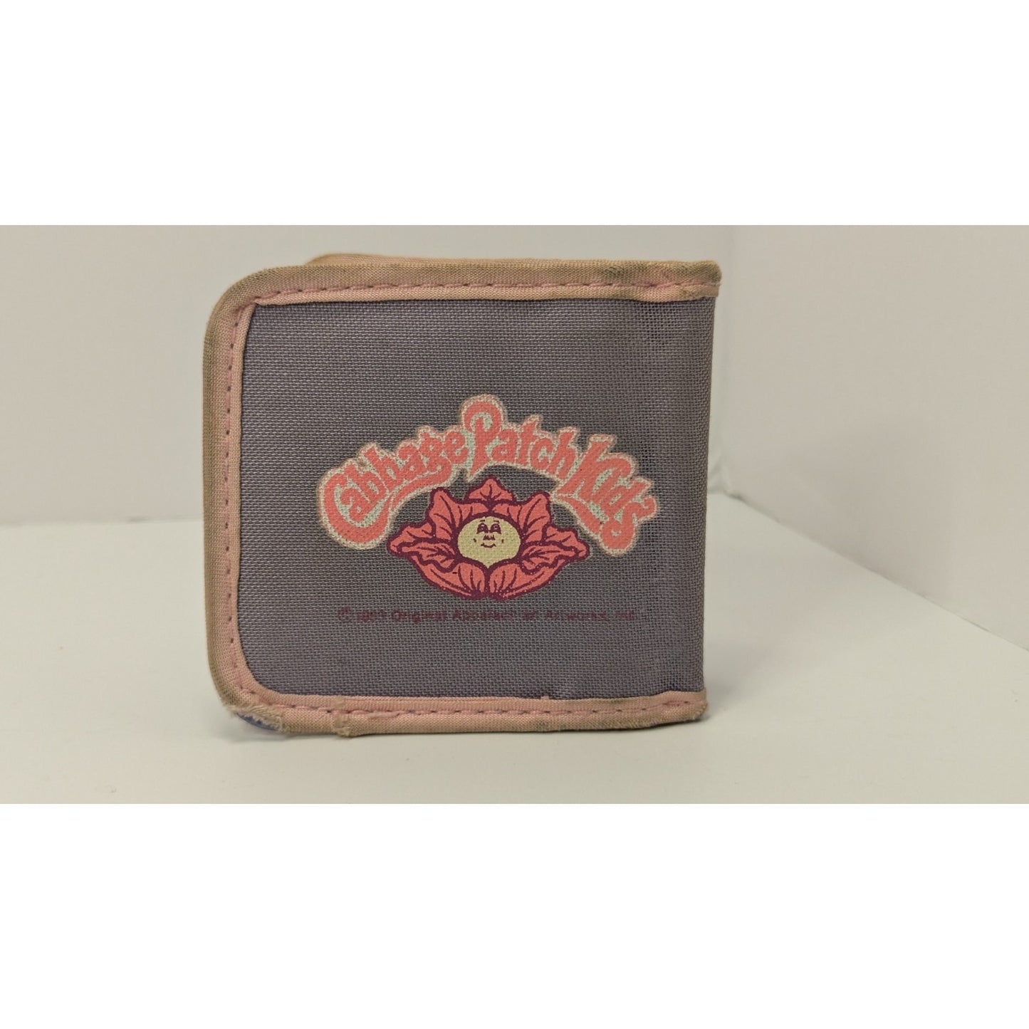 Vintage Cabbage Patch Kids Purple w/ Pink Trim Wallet 1983 Original Appalachian