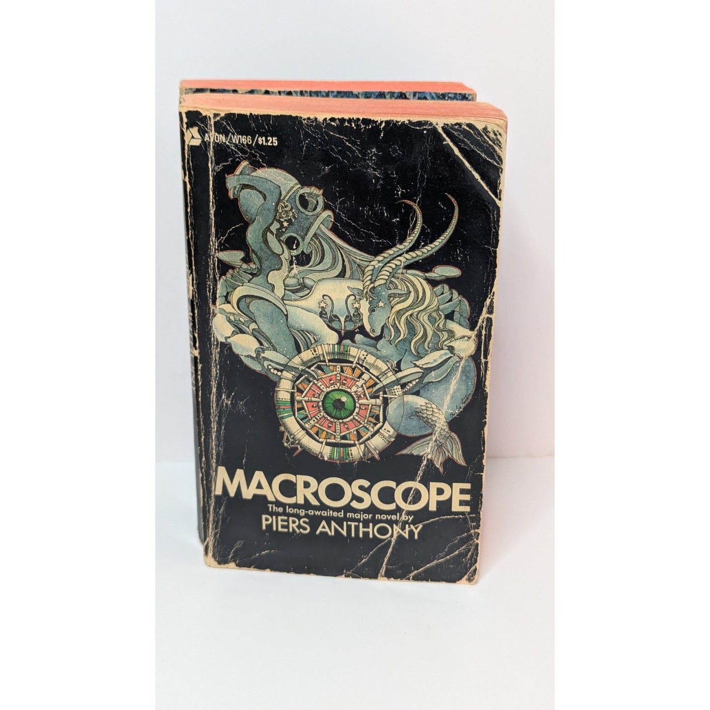 Vintage 60s-70s Piers Anthony Paperback Lot of 5 Cluster Trilogy Macroscope Sos The Rope