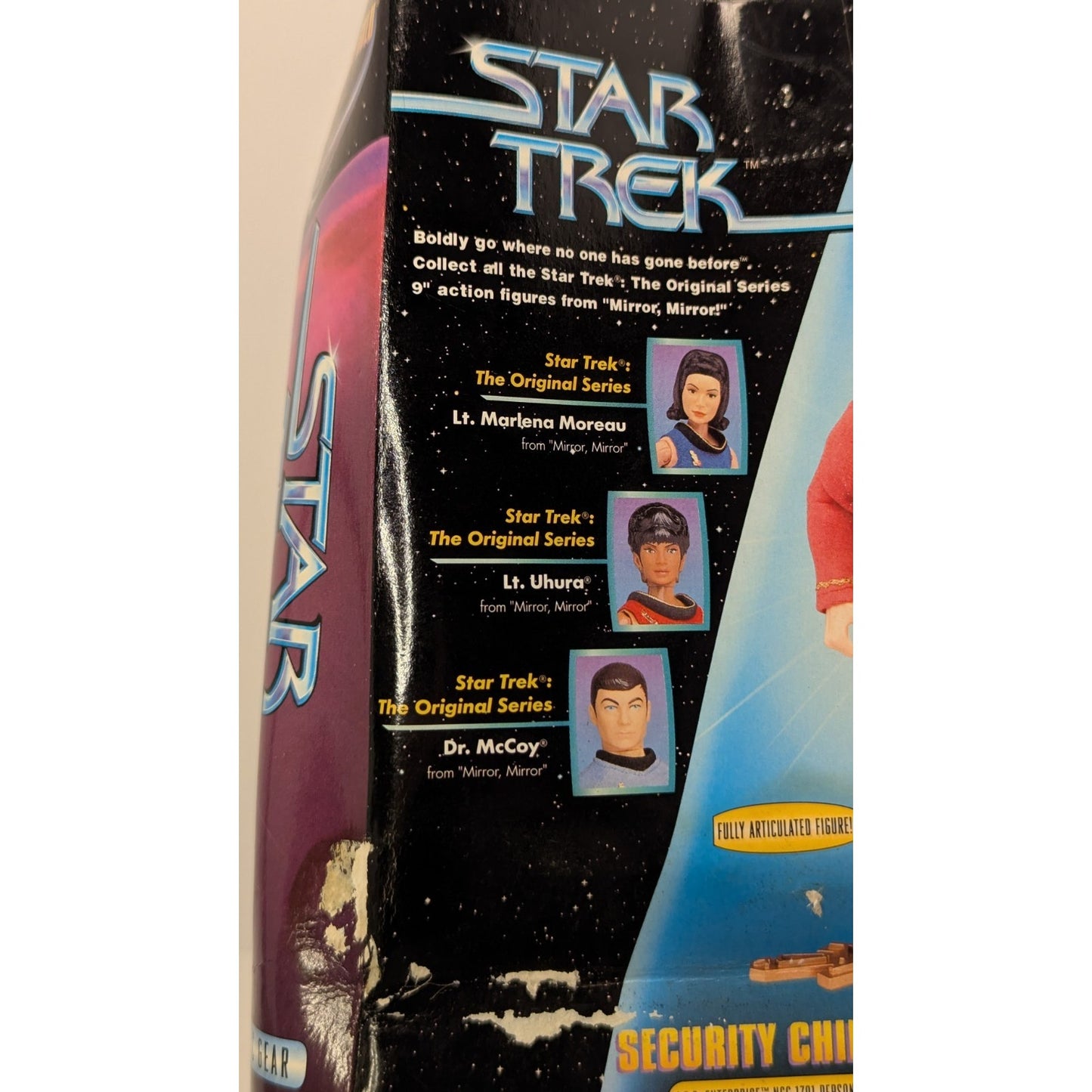 1999 Limited Star Trek Original Security Chief Sulu KB TOYS EXCLUSIVE 9" Figure New in Box