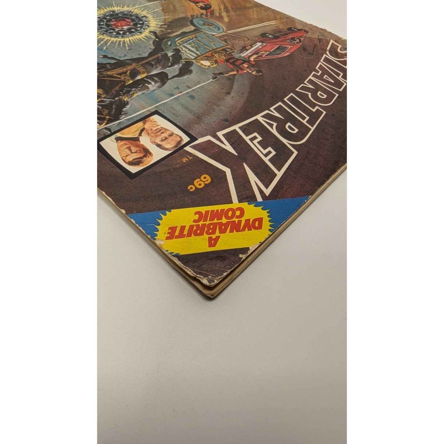 Lot of 2 Vintage 1976 Whitman Dynabrite Star Trek Comics