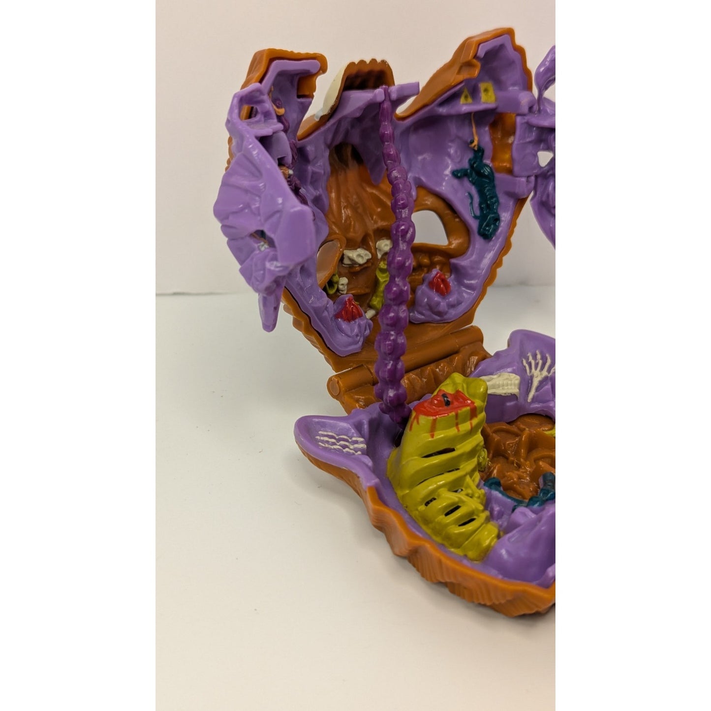 Vintage Mighty Max BATTLE CAT Doom Zone Playset Complete Bluebird 1993