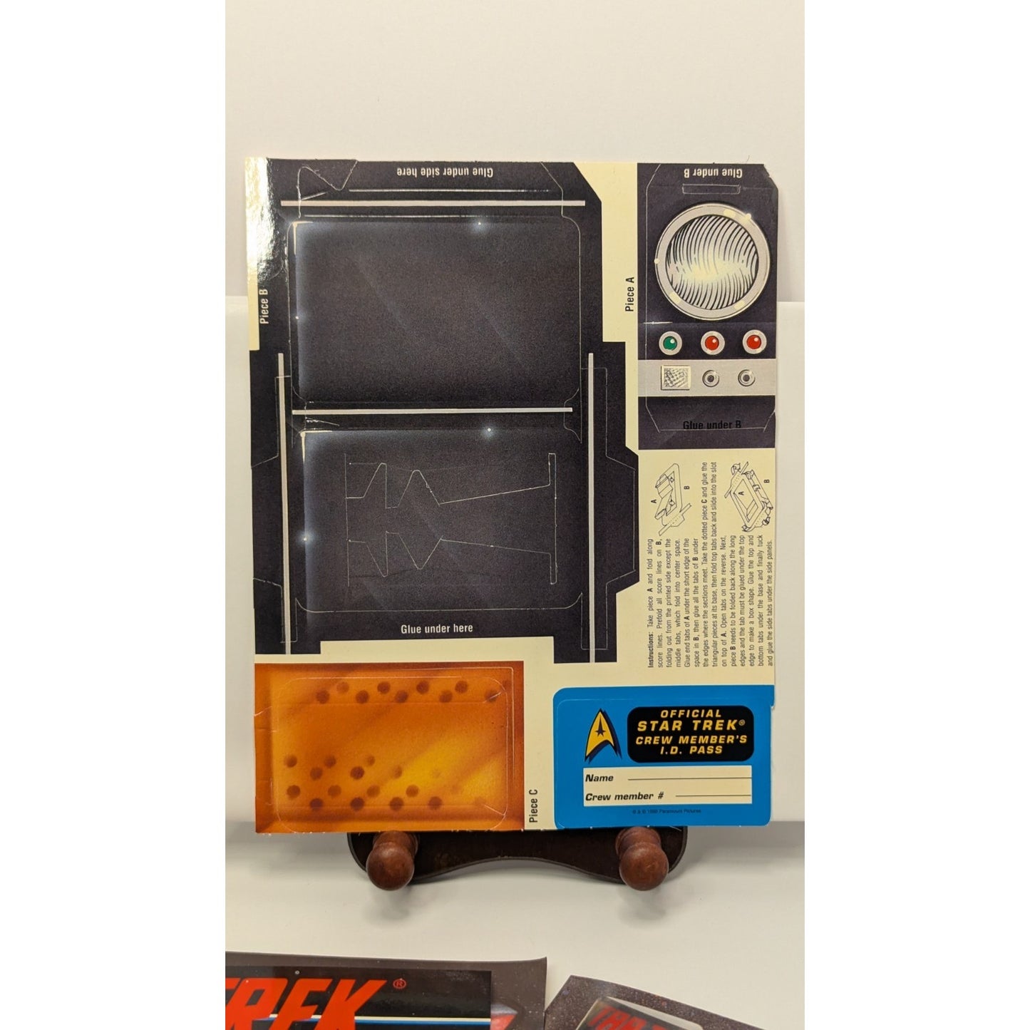 Unpunched 1996 F.A.O. Schwarz Star Trek Original Series Crew Members Exploration Pack