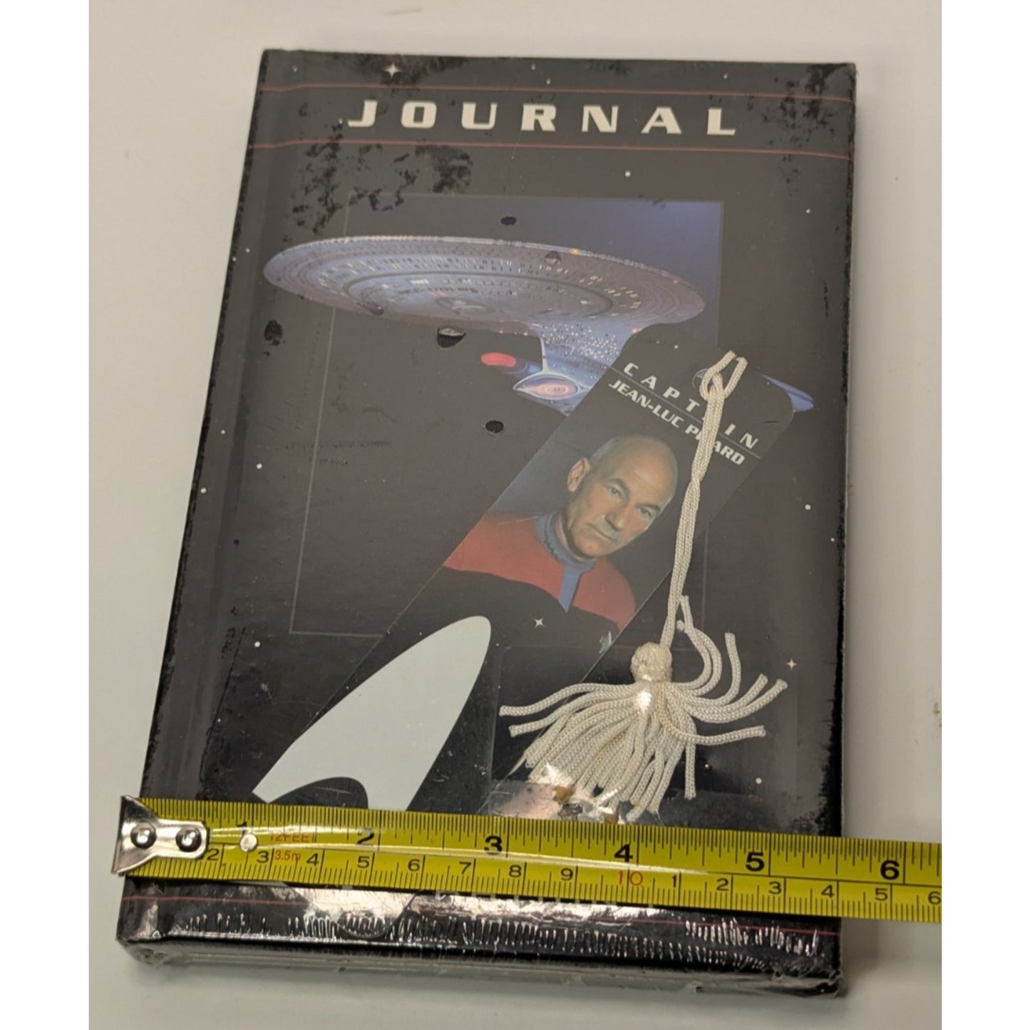 1994 Vintage Star Trek Generations Notebook Journal Captain Jean-Luc Picard w/Bookmark