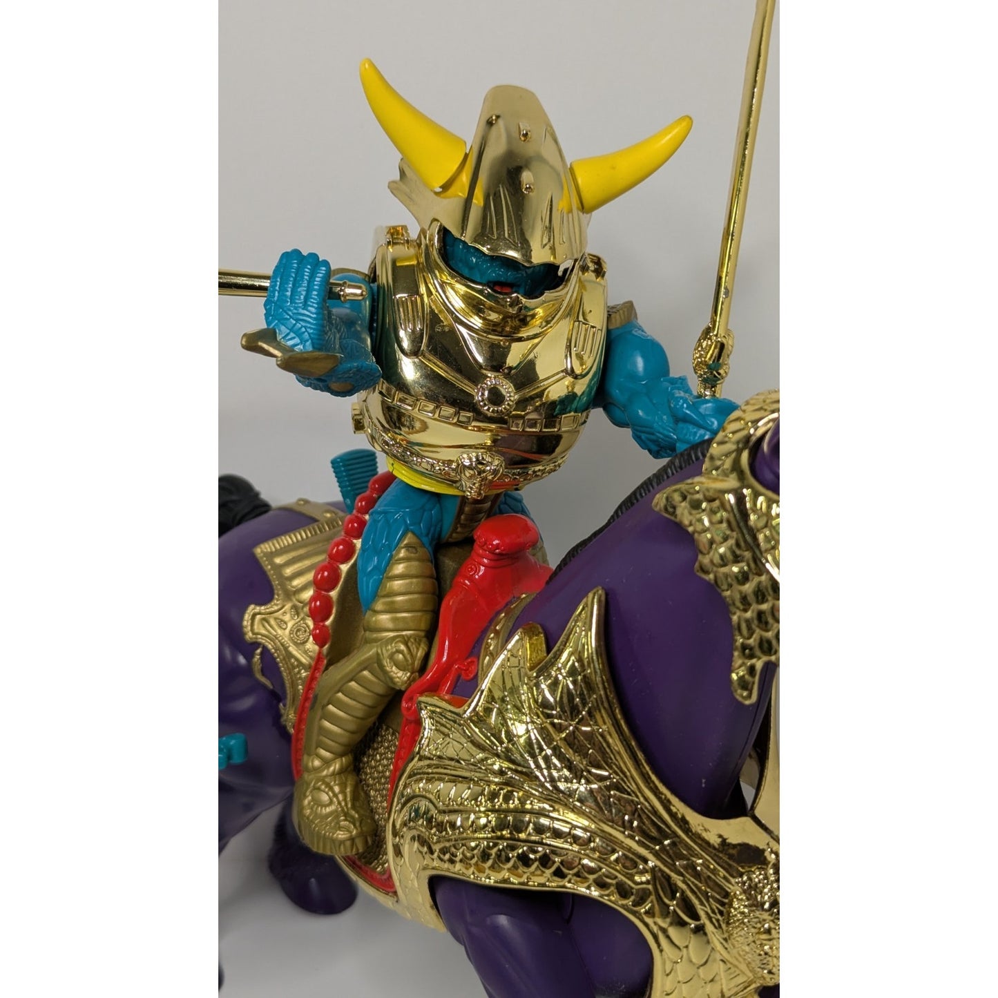 Vintage Conan The Adventurer Demon Hunter Battle Stallion w/Wrath Amon Figure