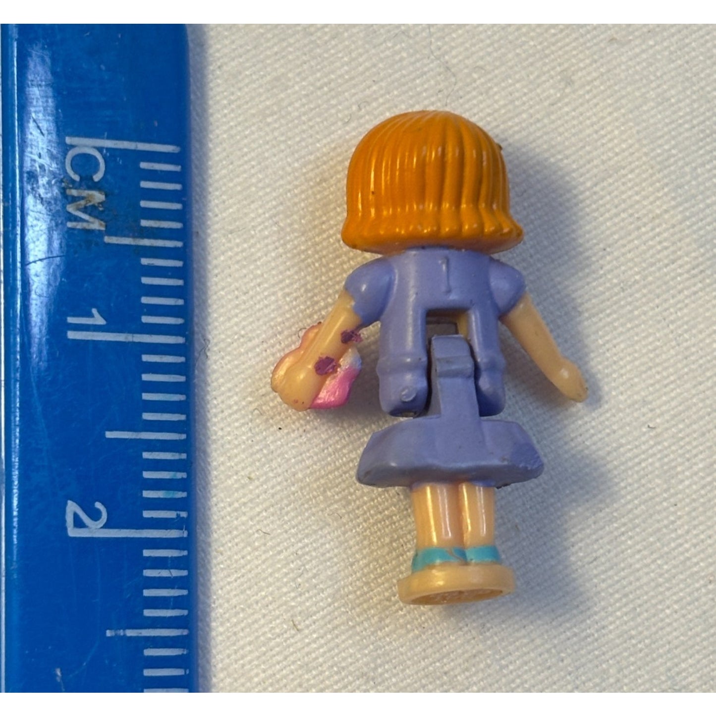 Polly Pocket Jewel Magic Ball CINDY DOLL ONLY Part 1996 Bluebird Toys Vintage