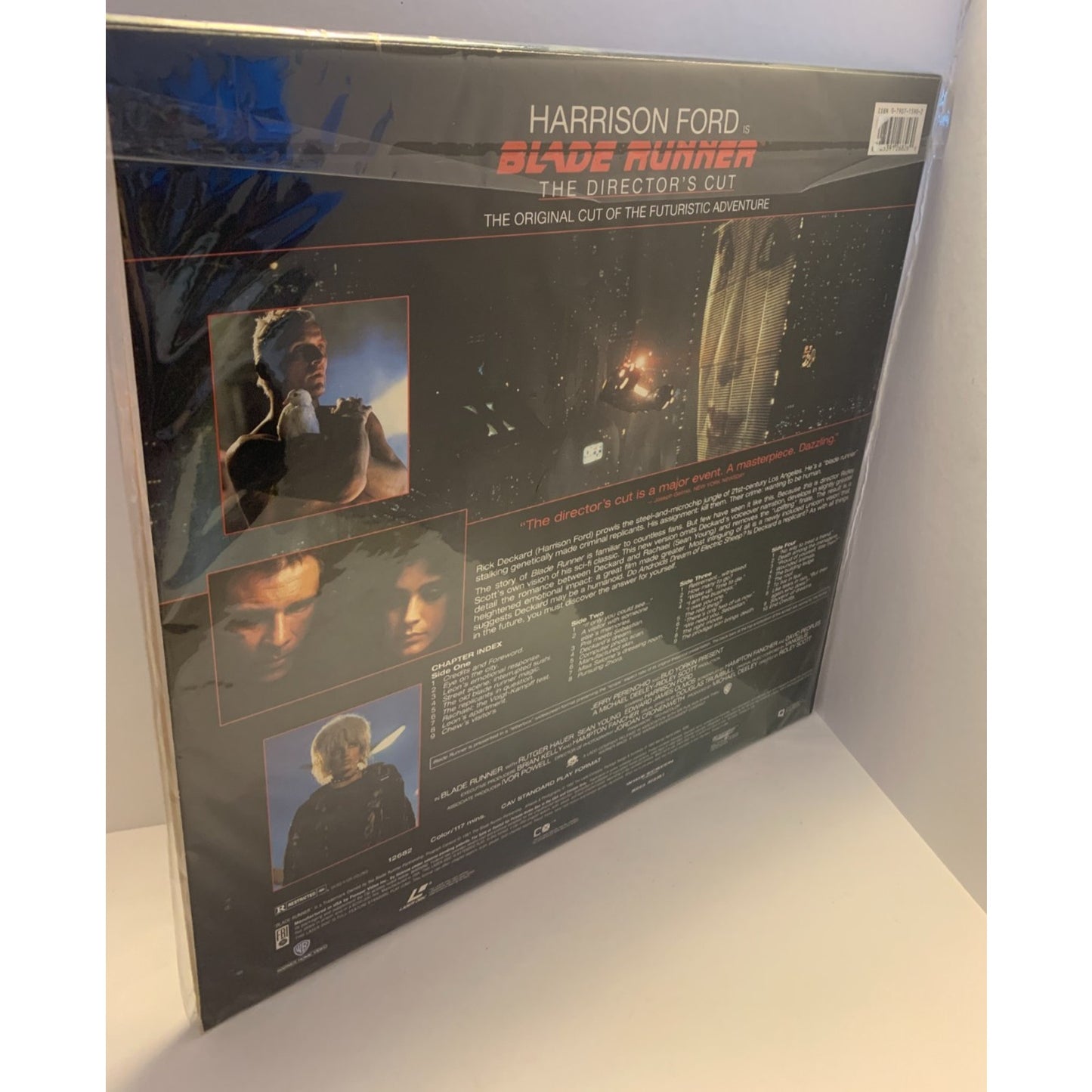 Blade Runner Directors Cut Laserdisc Special Widescreen Edition 2 Discs TESTED