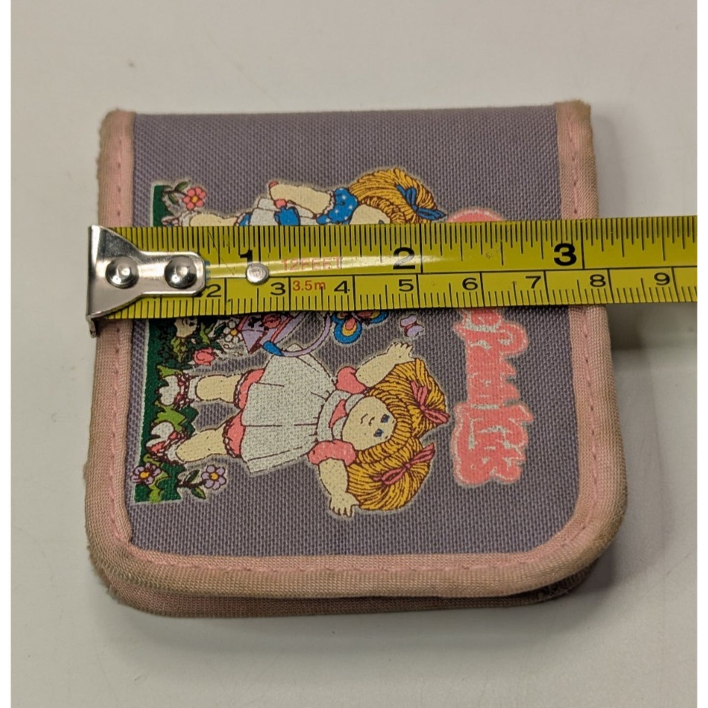 Vintage Cabbage Patch Kids Purple w/ Pink Trim Wallet 1983 Original Appalachian