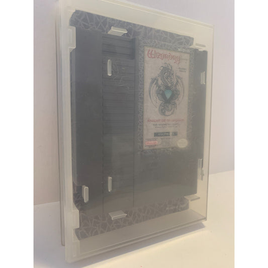 Wizardry knight Of diamonds Second Scenario NES Cartridge & Manual Nintendo