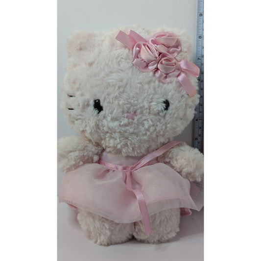 2010 Rare Sanrio Princess Ballet Fluffy Hello Kitty Rose Series 8" Plush