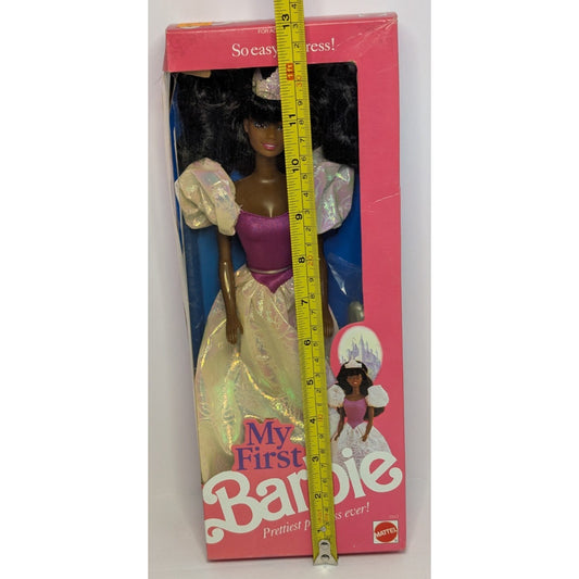 Vintage 1989 Mattel My First Barbie #9943 Princess So Easy To Dress Sealed