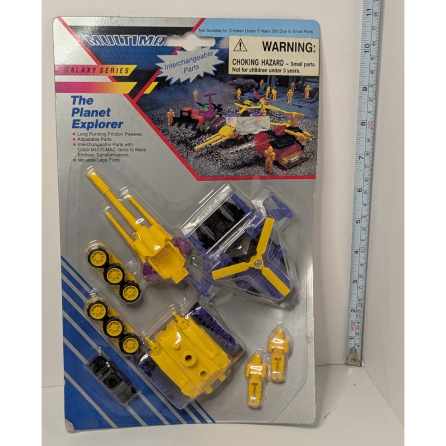 Vintage 80s Multimac Galaxy Series The Planet Explorer Building Toys Sky Patroller
