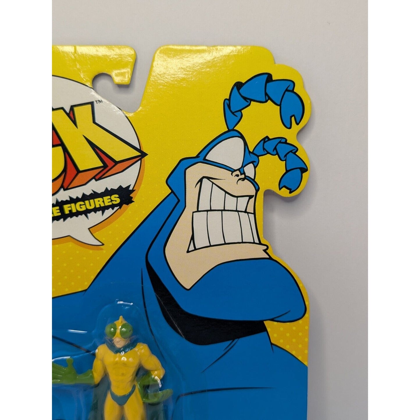 Vintage The Tick Small Crusading Chameleon Collectible Figure Bandai 1994 Sealed